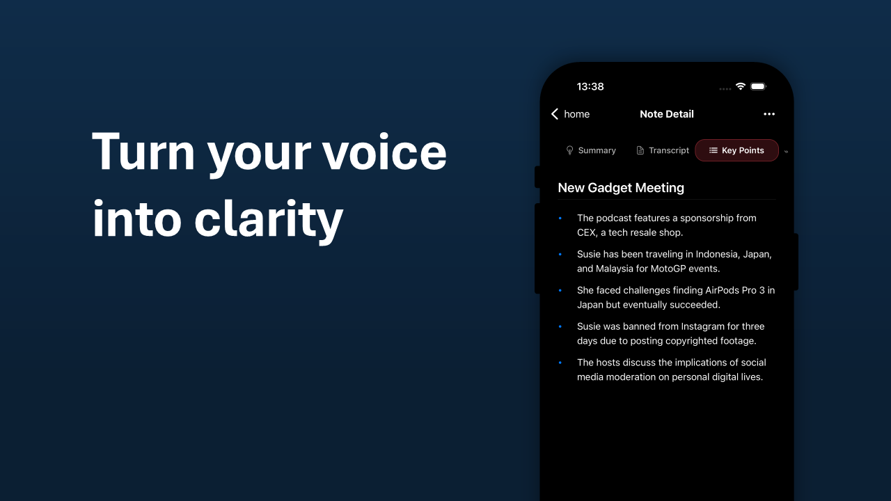 Voxella — Turn your voice into clarity screenshot 5