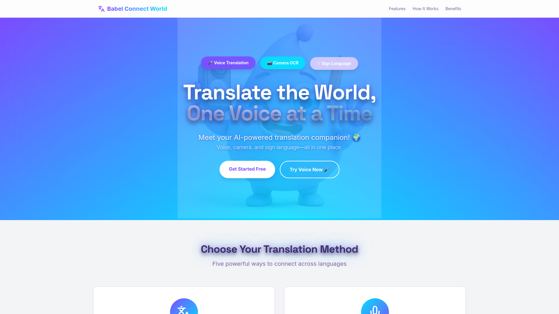 Babel Connect World screenshot 1