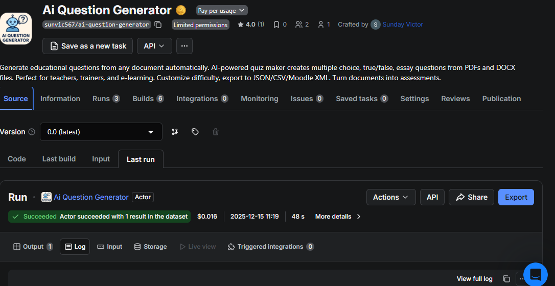 Ai Question Generator screenshot 2