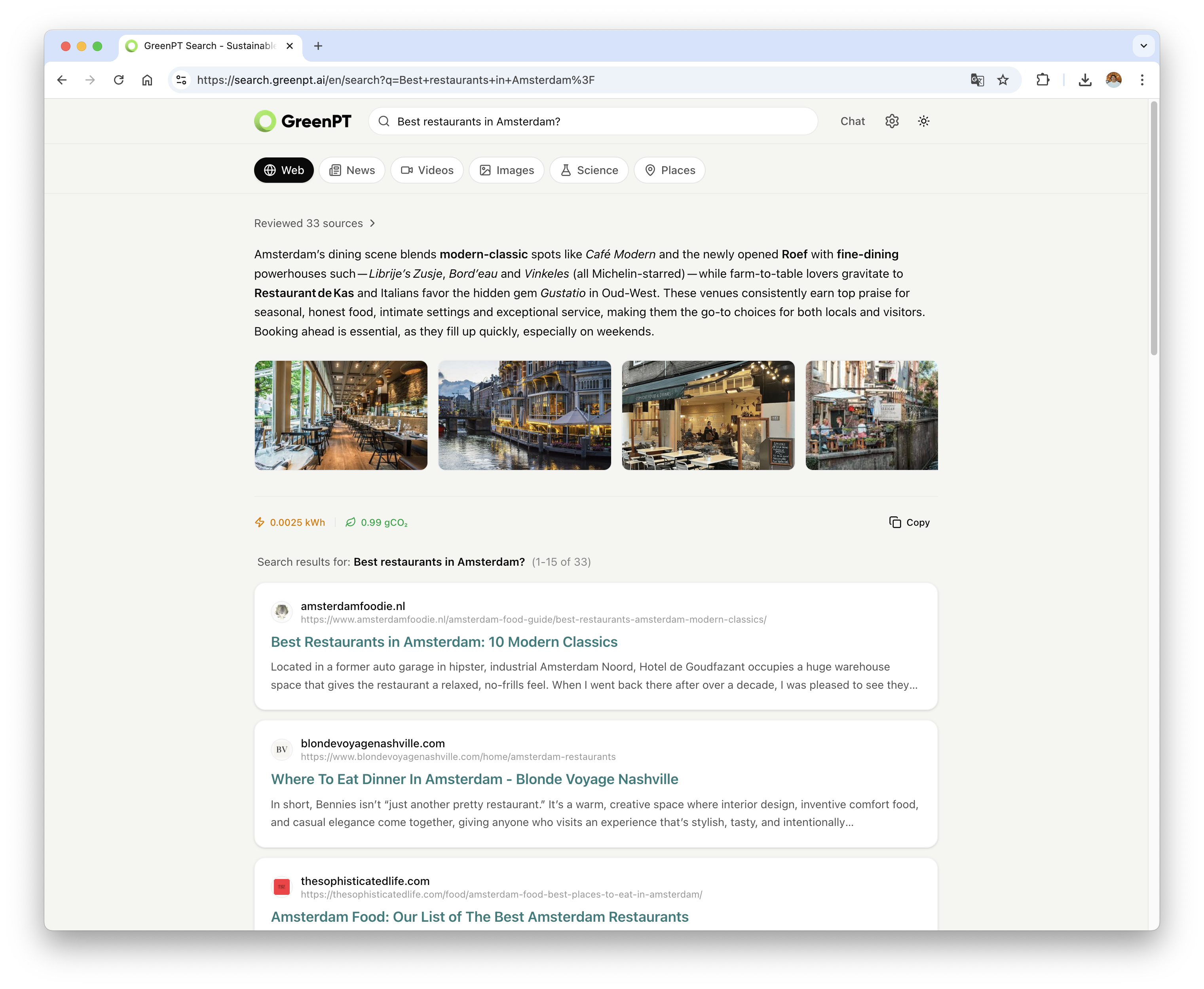 GreenPT Search screenshot 3