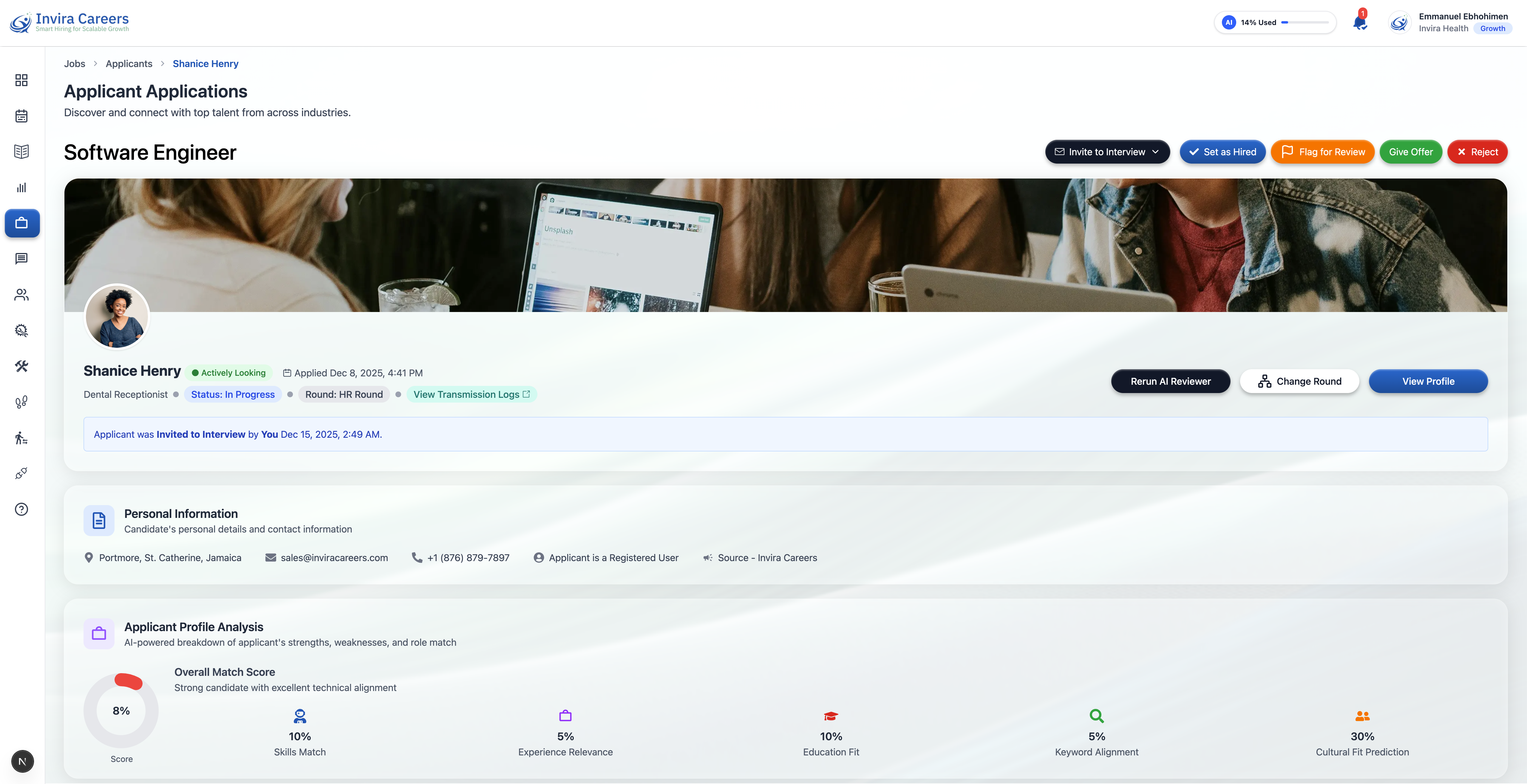 Invira Careers screenshot 1