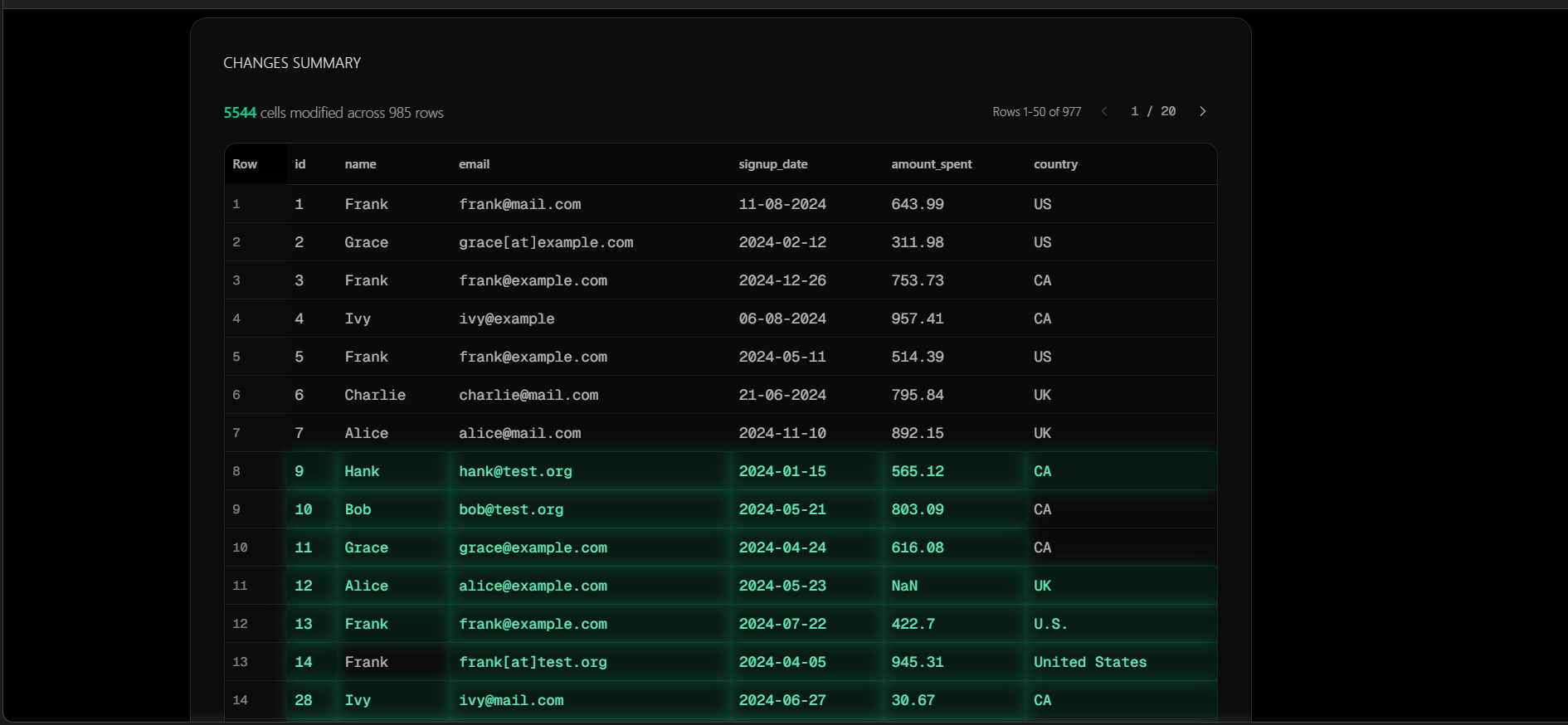 Vertex screenshot 5