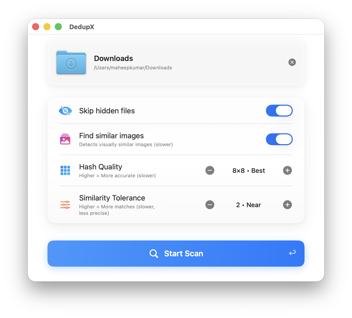 DedupX screenshot 3
