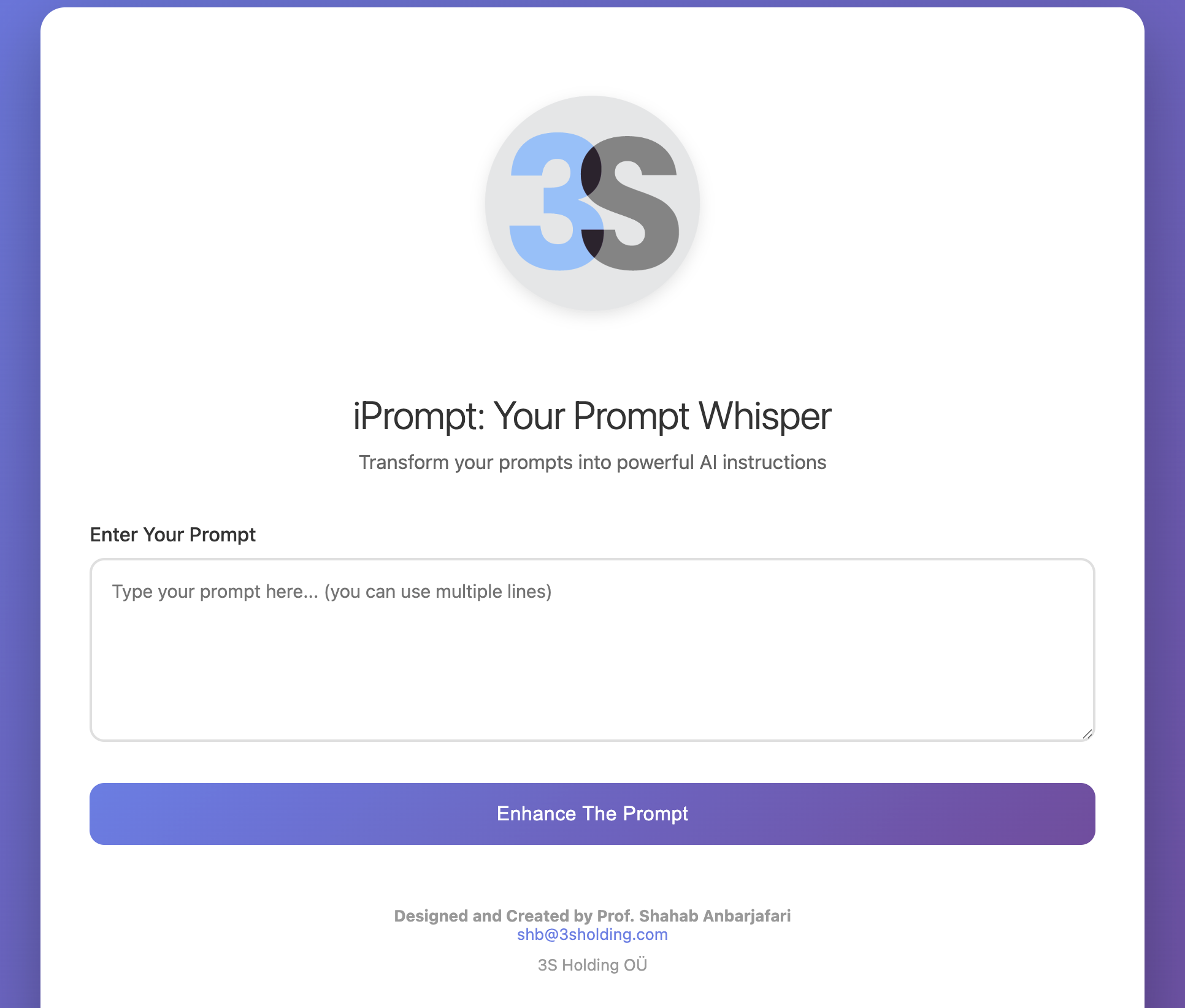iPrompt screenshot 2