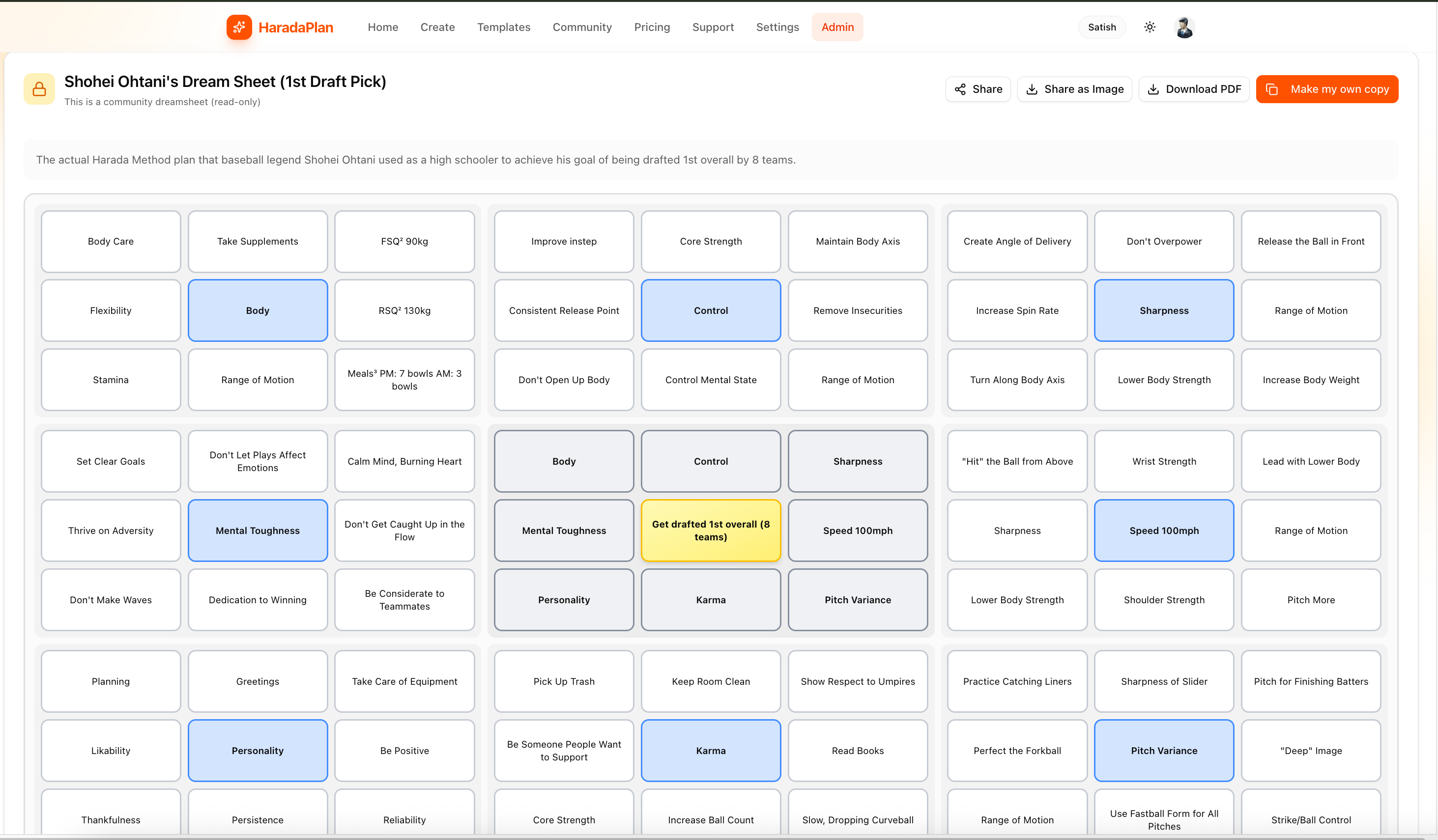 Harada.app screenshot 1