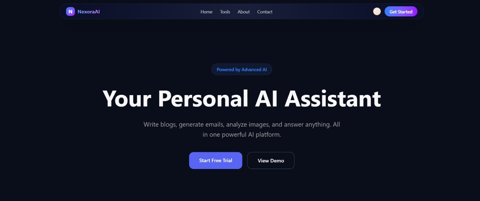 Nexora AI screenshot 1