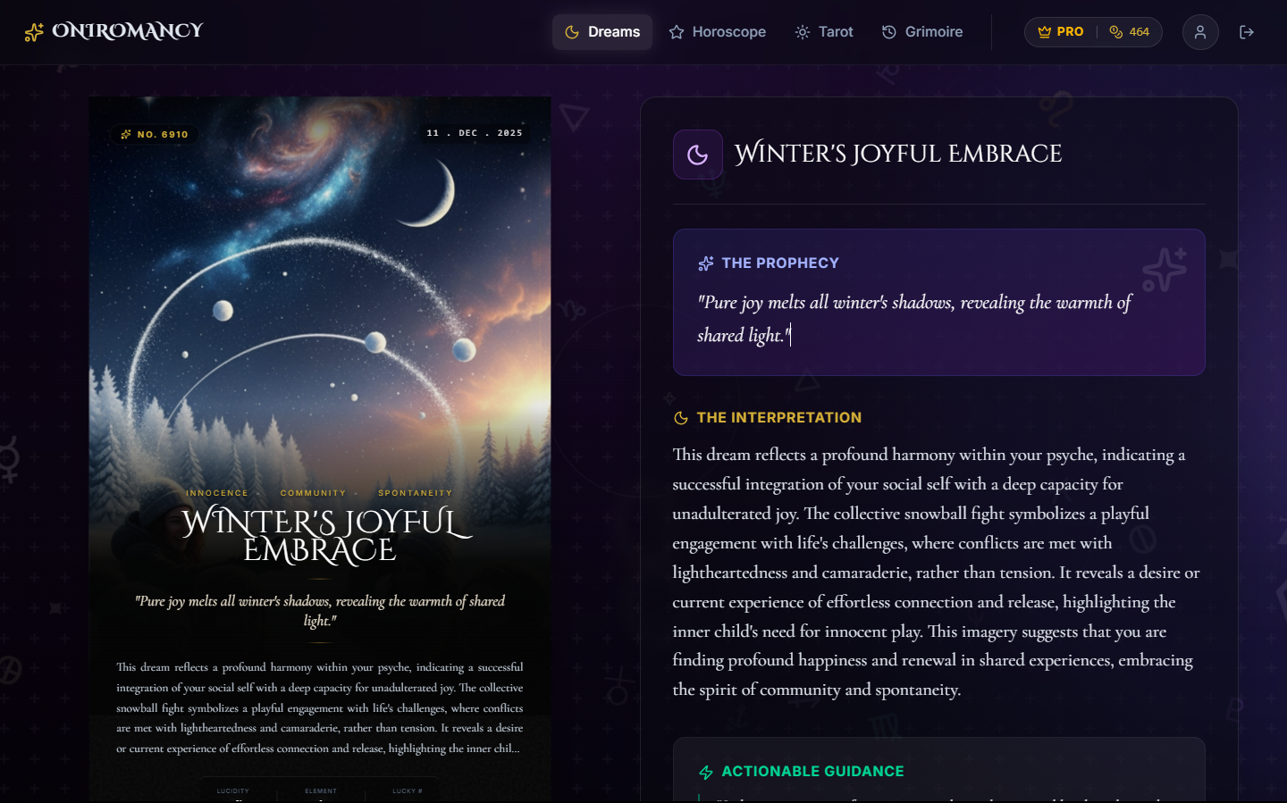 oniromancy screenshot 2