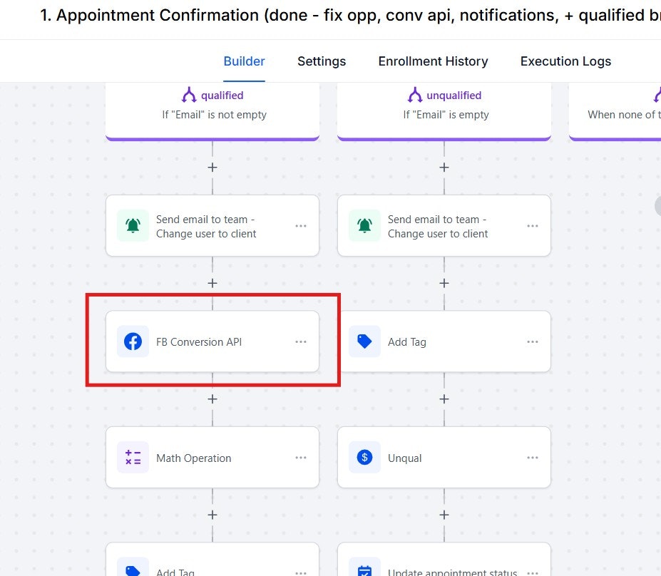 GHL & Systeme.io Automation Builder screenshot 6