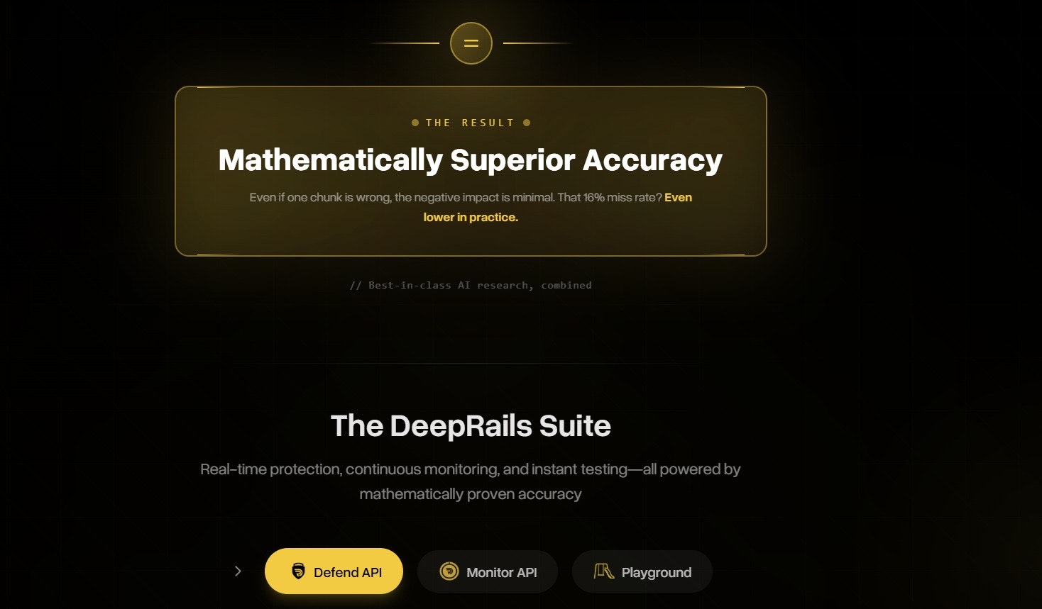 DeepRails screenshot 3