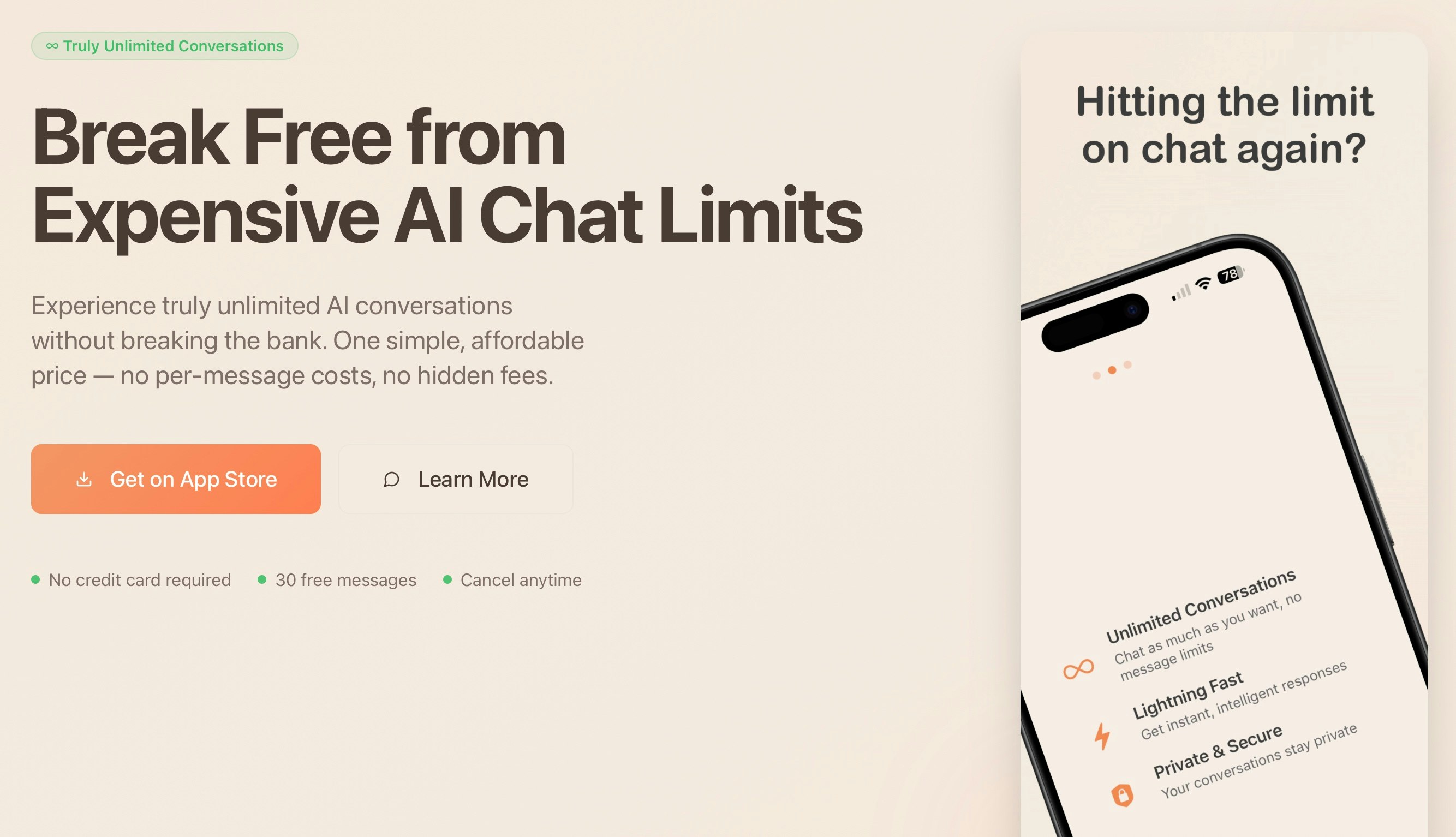 InfiniChat AI screenshot 1