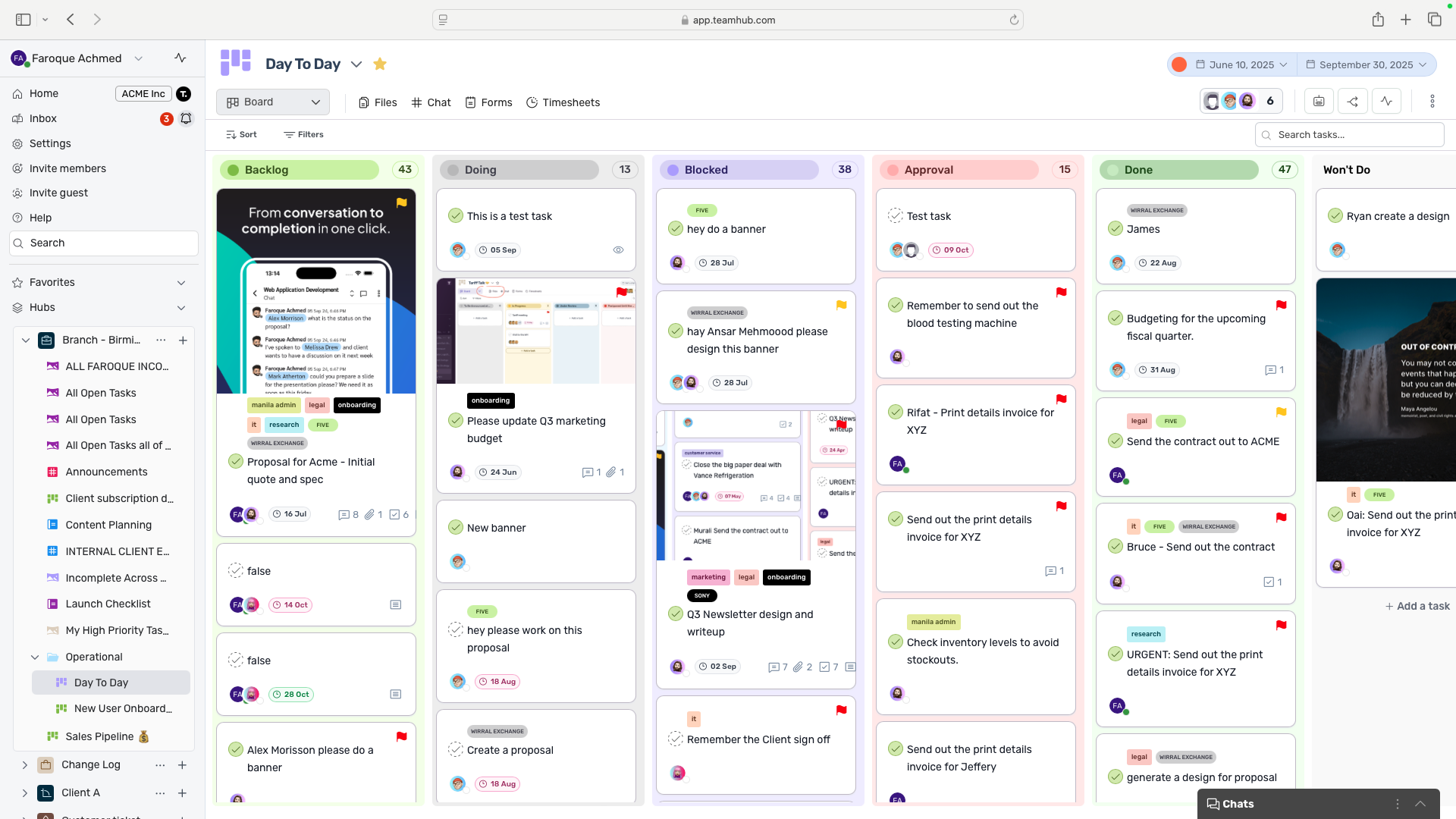 Teamhub Unlimited Users Plan screenshot 2