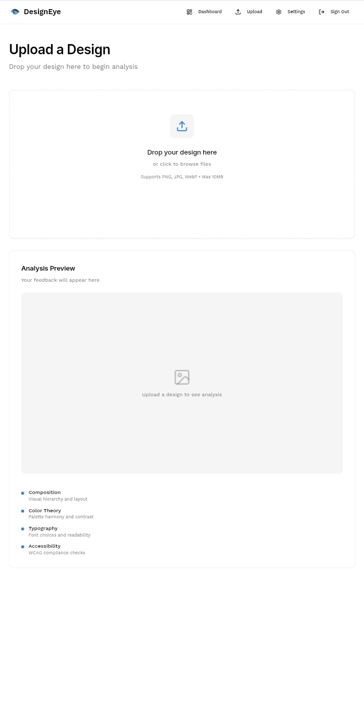 DesignEye screenshot 2
