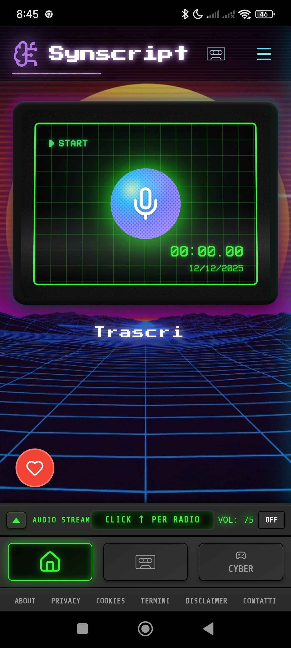 Synscript screenshot 2