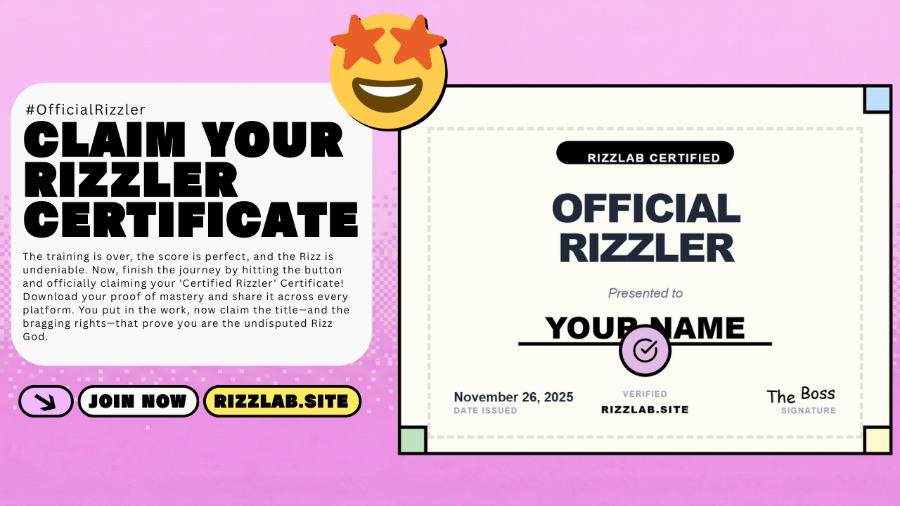 RIZZLAB: GENERATE, DOJO, SPACE & MORE screenshot 6