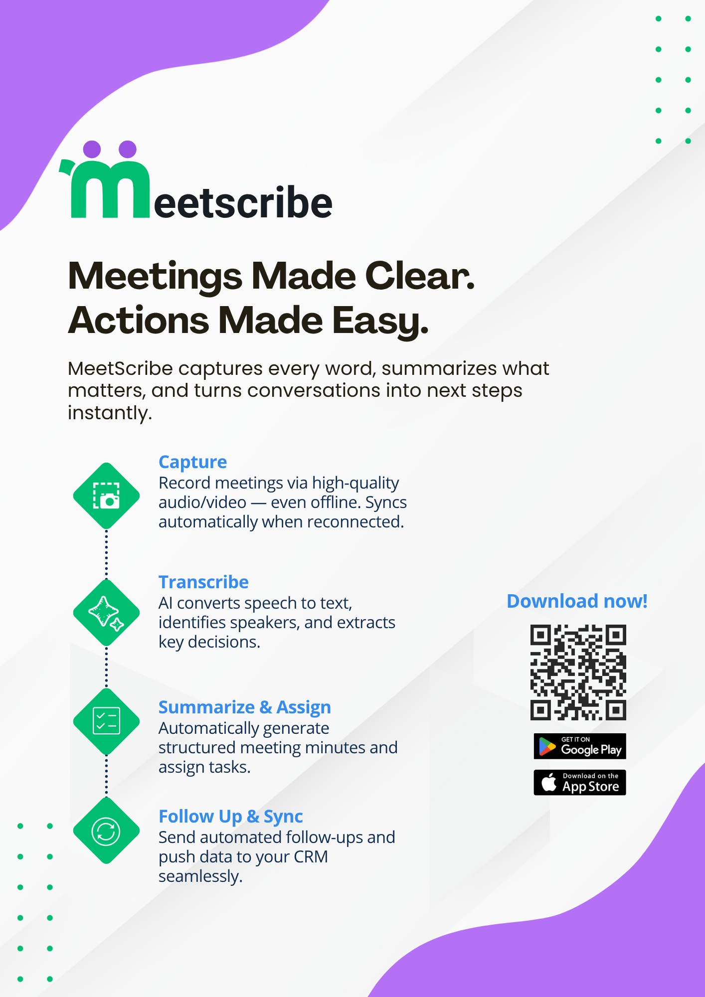 Meetscribe screenshot 3
