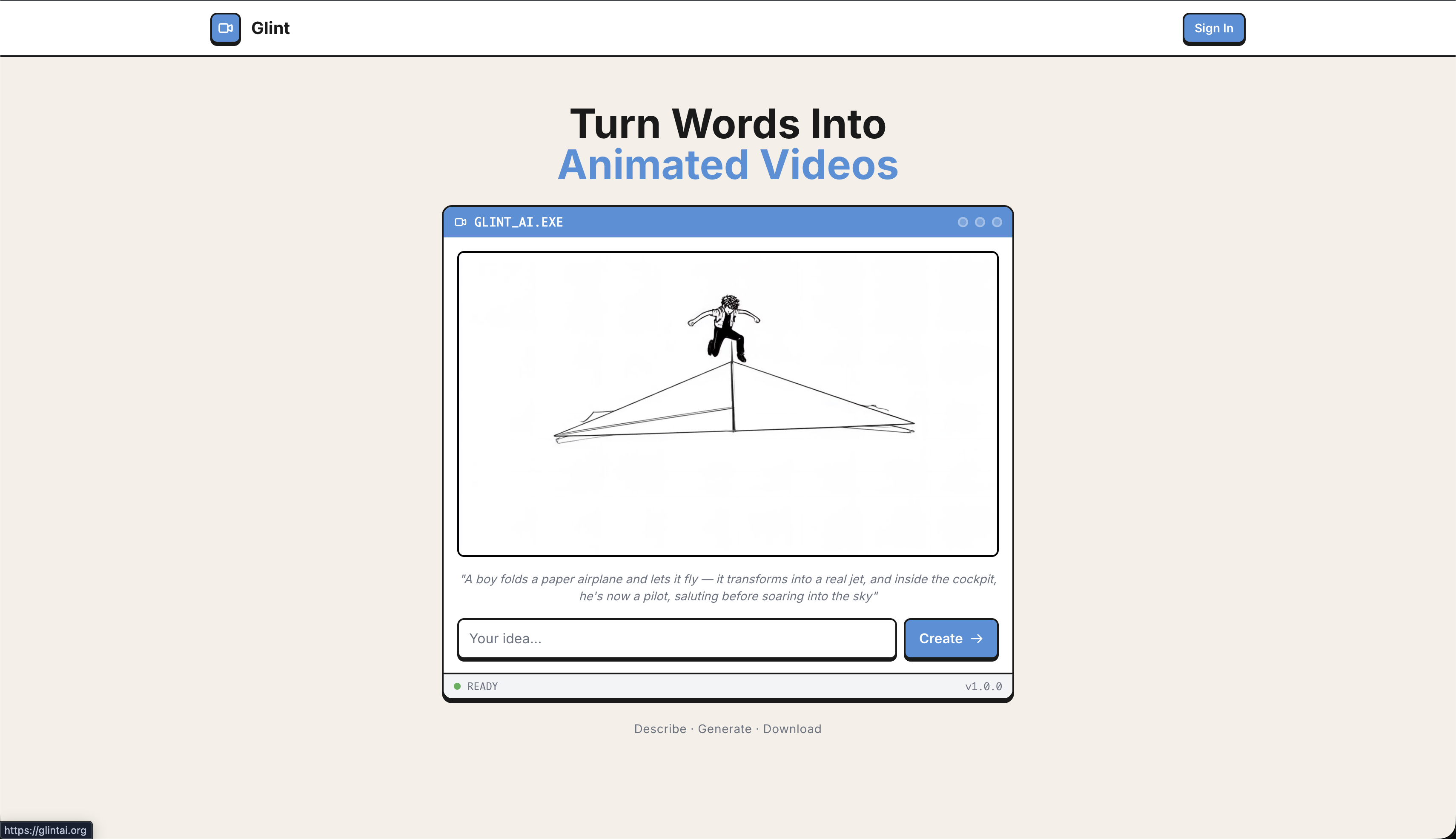 Glint AI screenshot 1