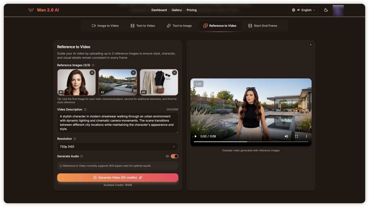 Wan 2.6 screenshot 3