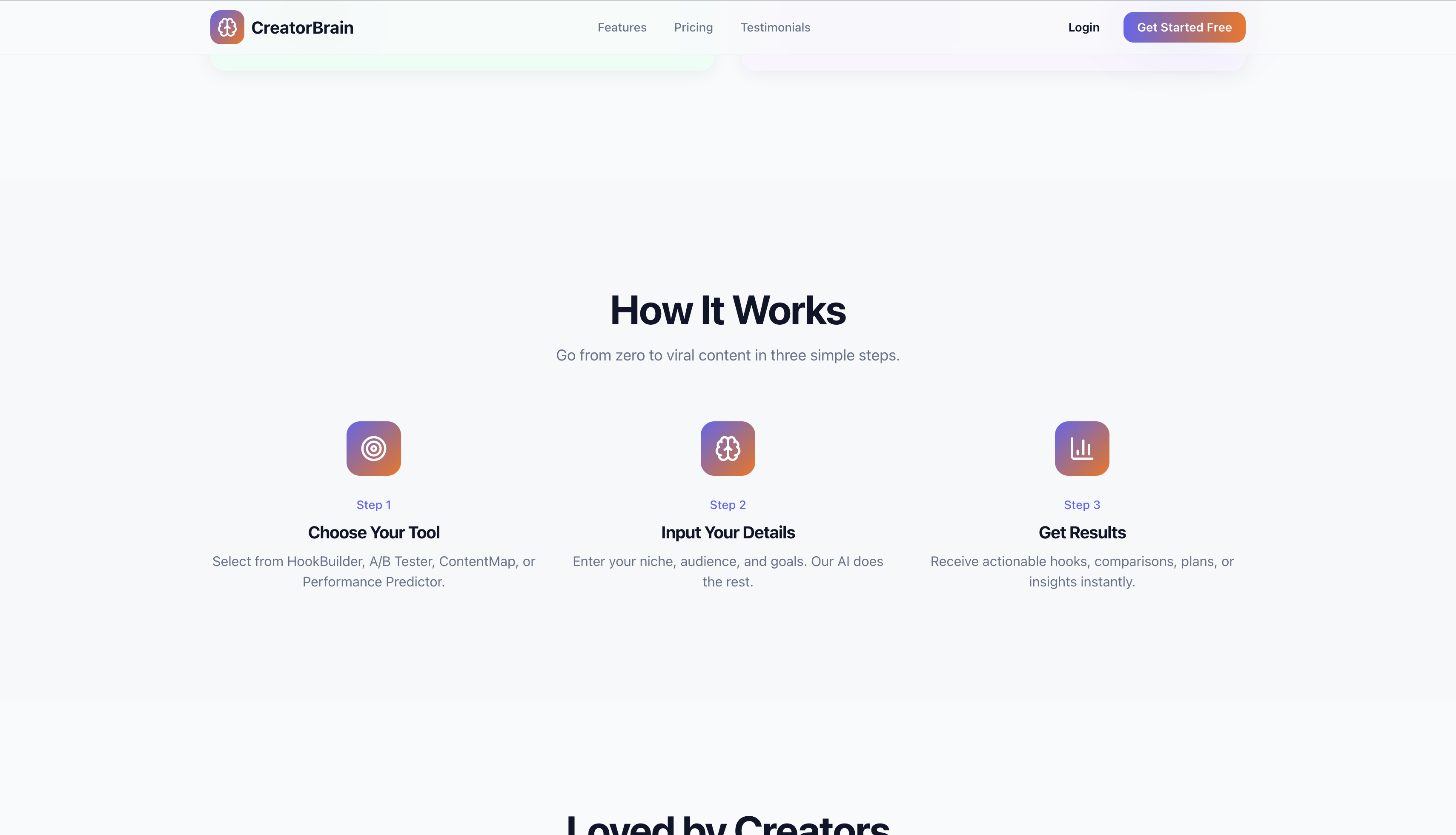 CreatorBrain screenshot 3