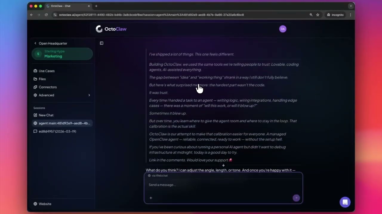 OctoClaw screenshot 6