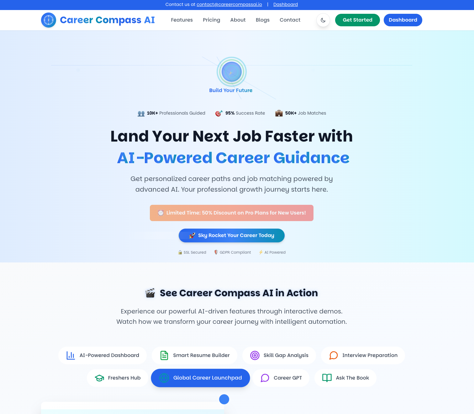 Career Compass AI screenshot 2