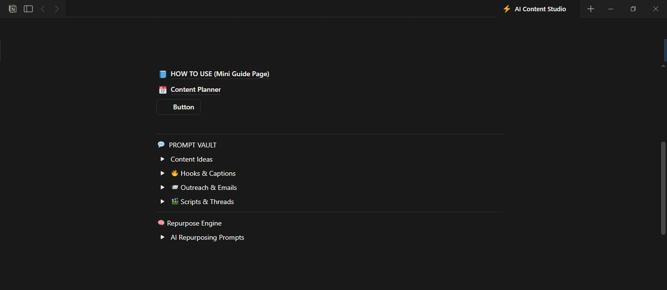 Creator OS screenshot 3