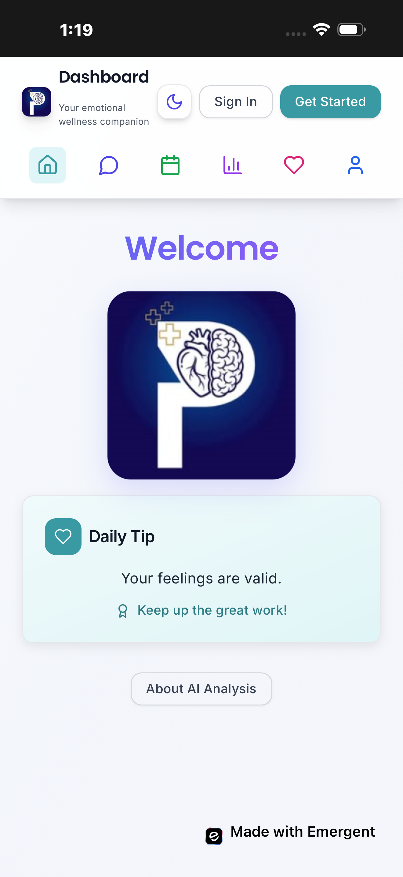 PsychPal screenshot 1