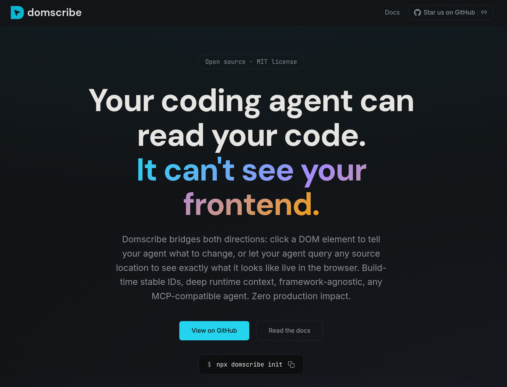 Domscribe screenshot 3