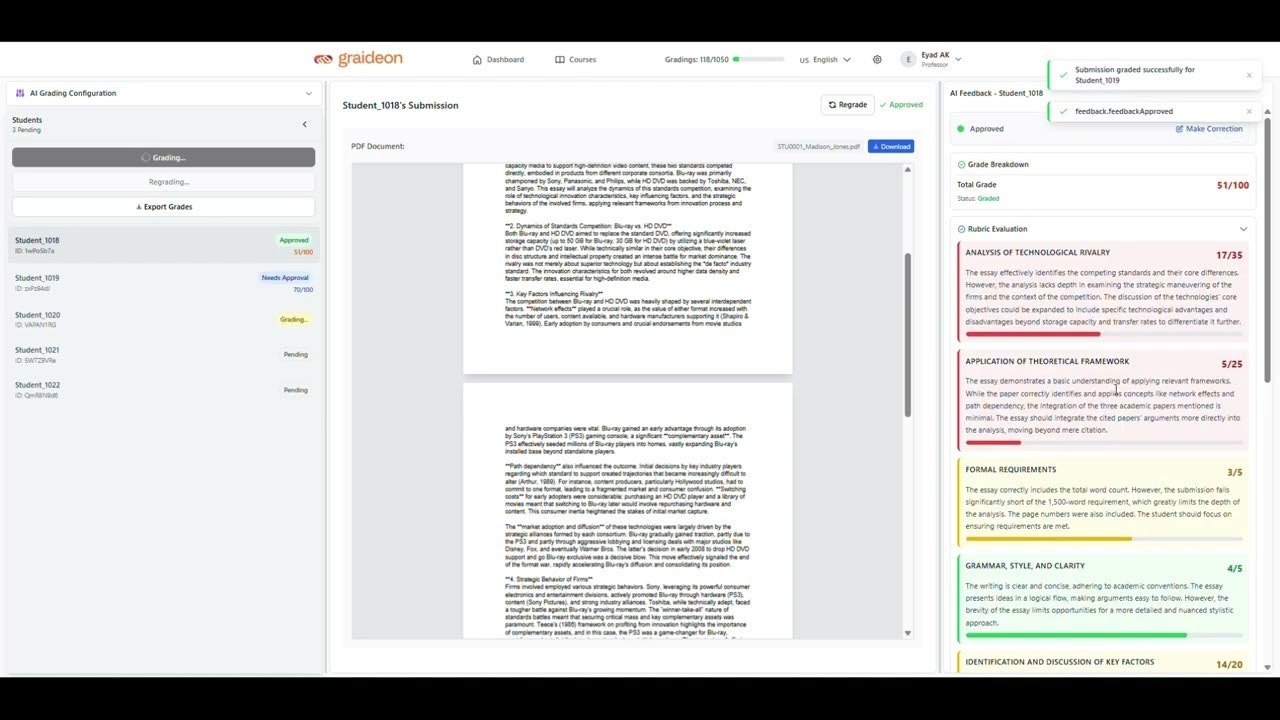 Graideon screenshot 1