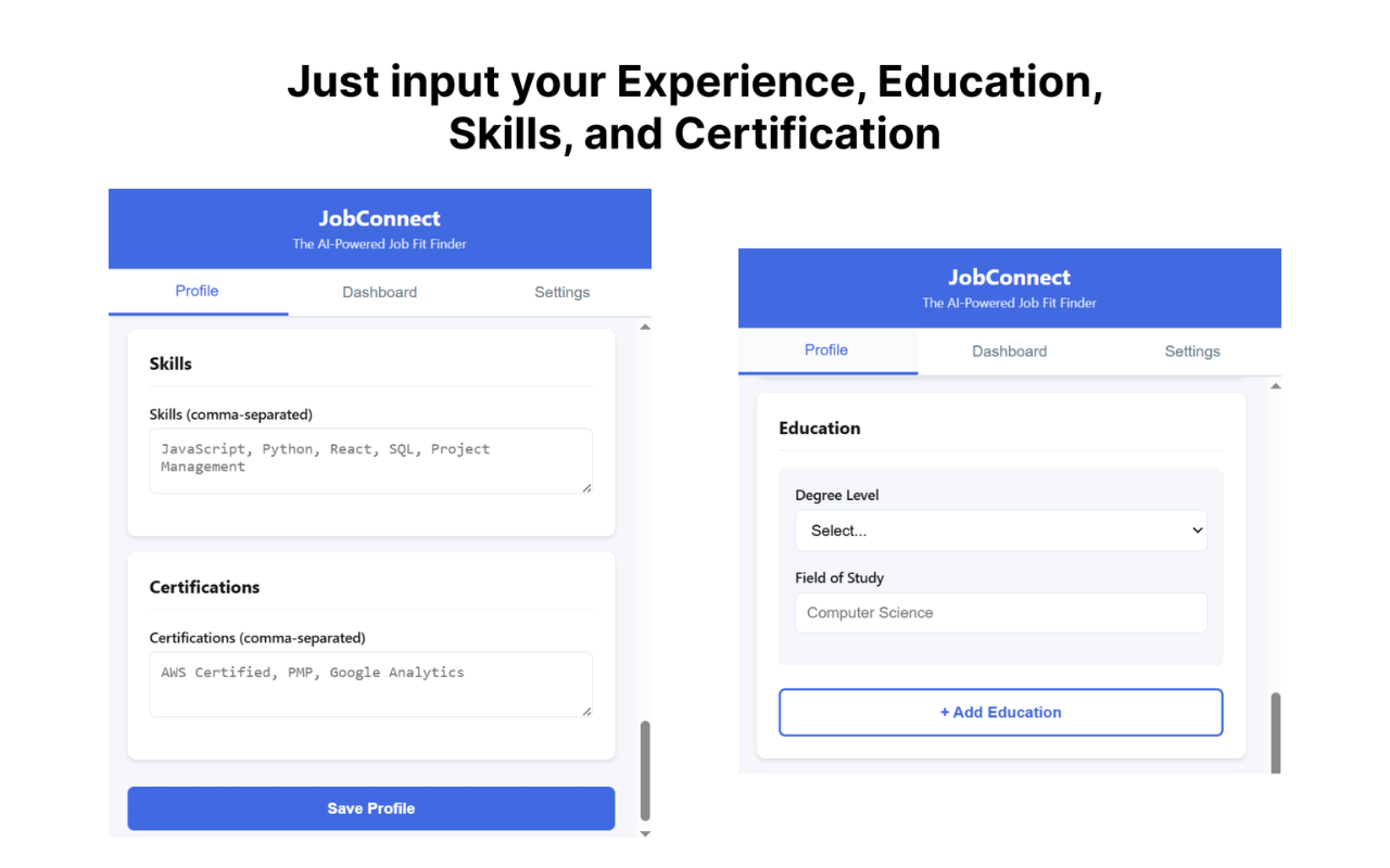 JobConnect screenshot 2