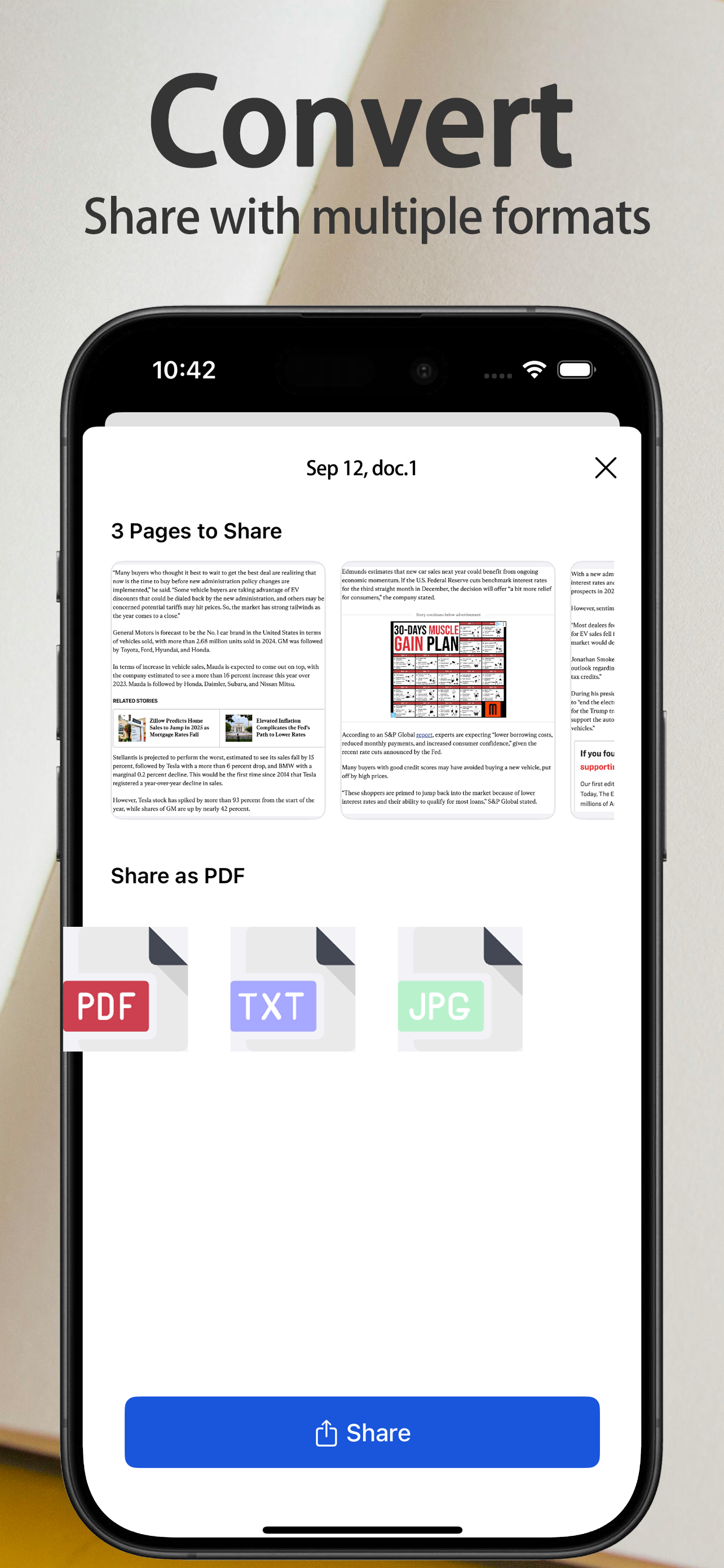 Photo Scanner – Scan, Edit & Manage PDFs screenshot 3