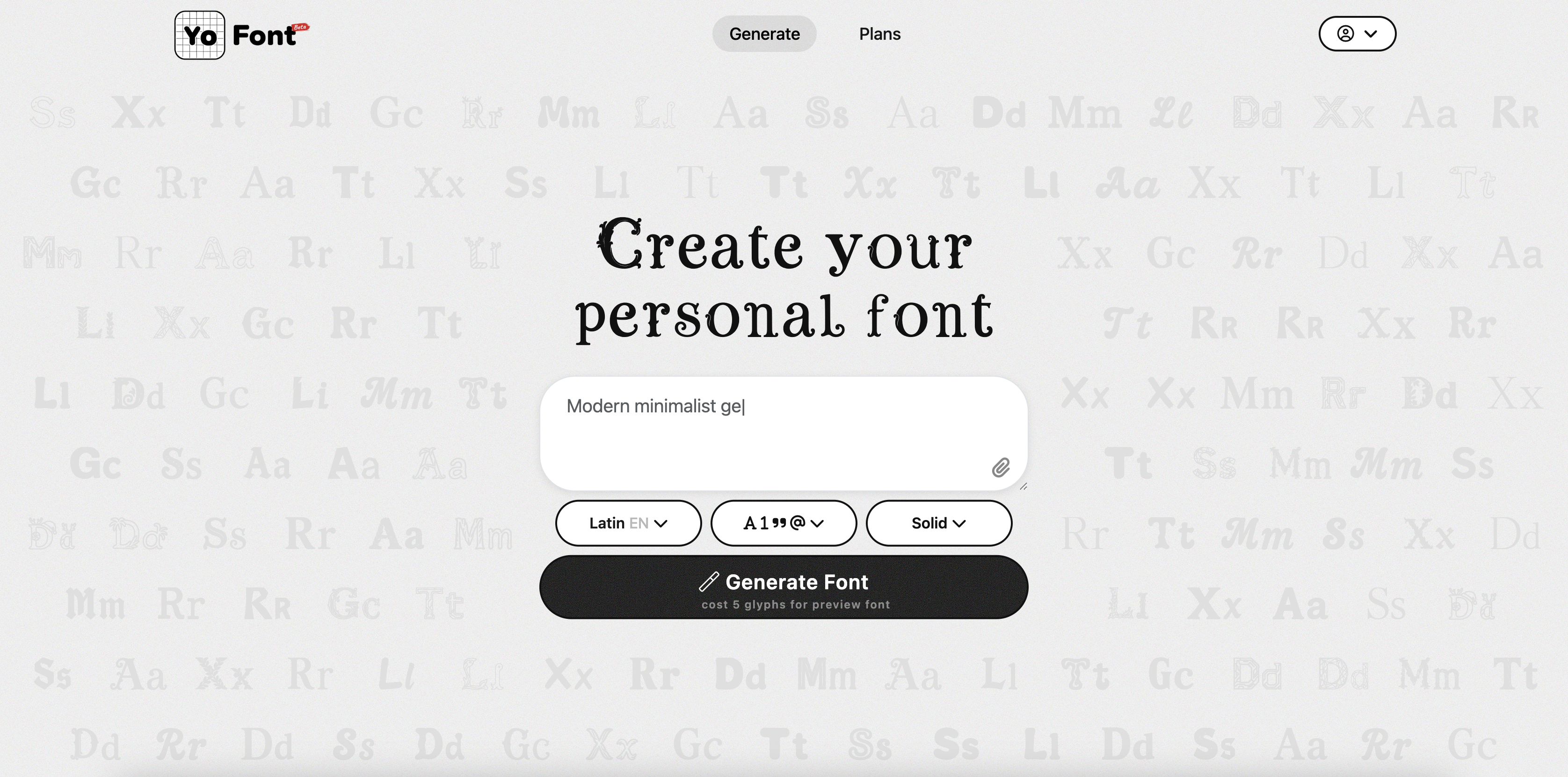 YoFont screenshot 1