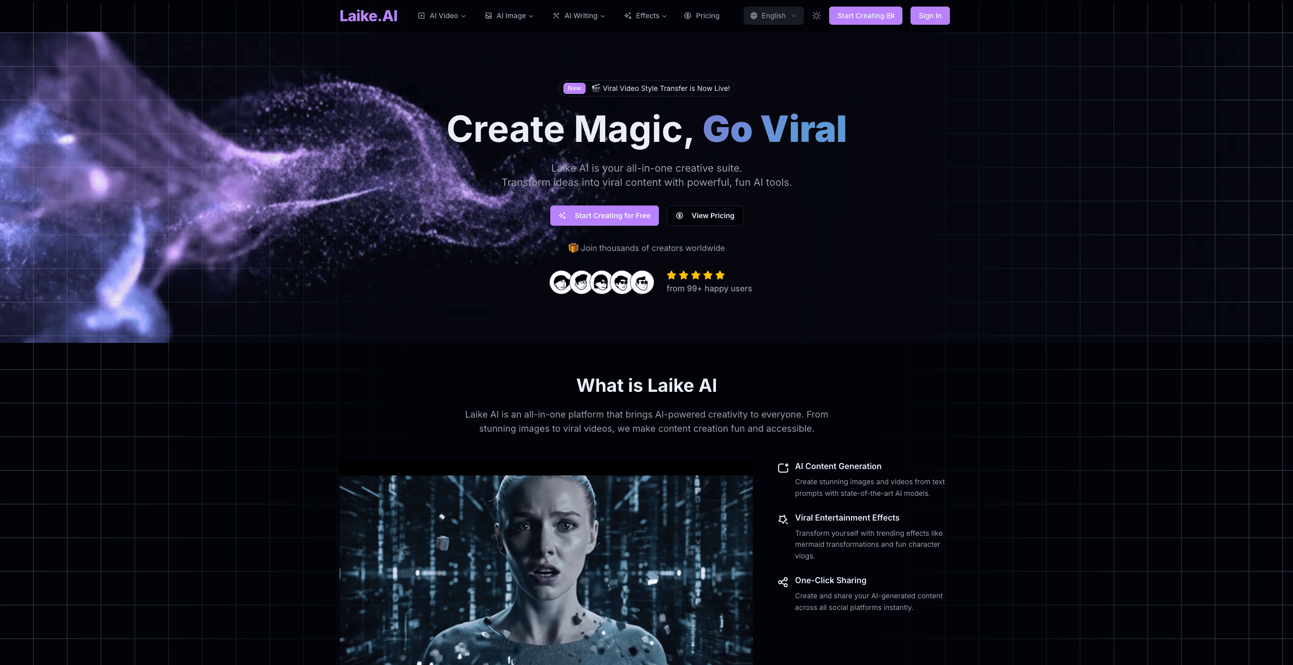 Laike AI – Go Viral with AI Videos screenshot 1