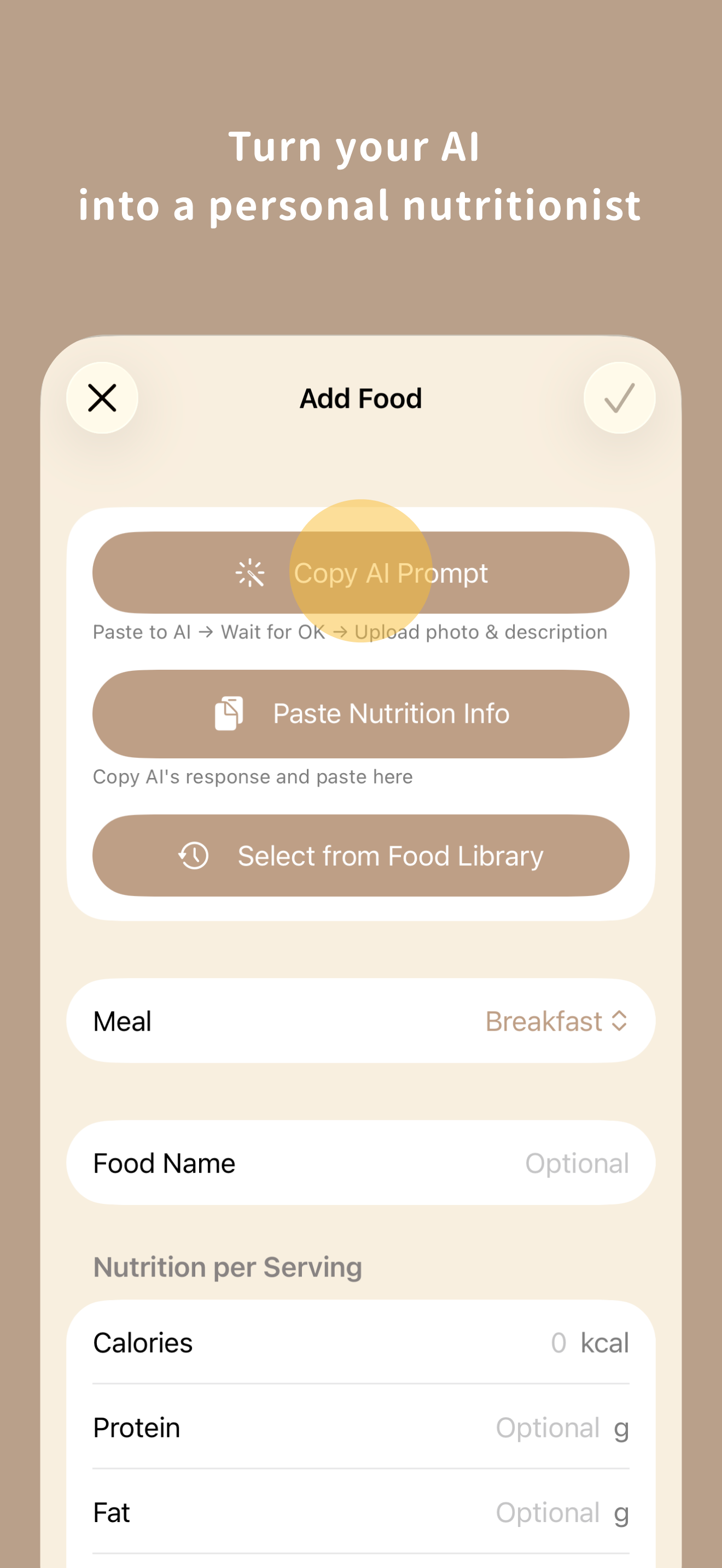 BudgetCal — AI Calorie Log screenshot 3