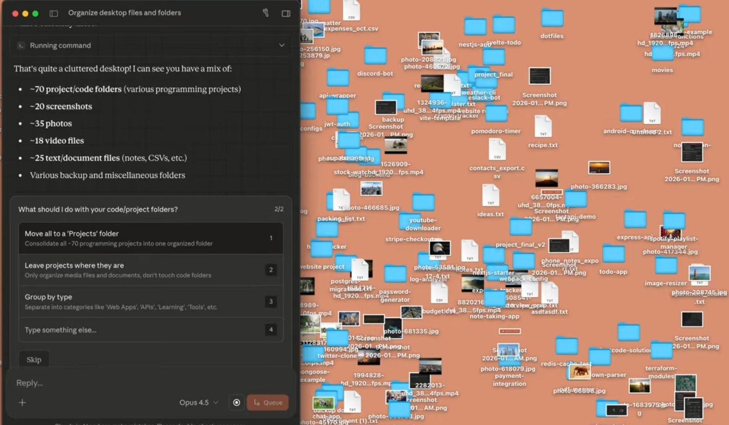 Cowork screenshot 3