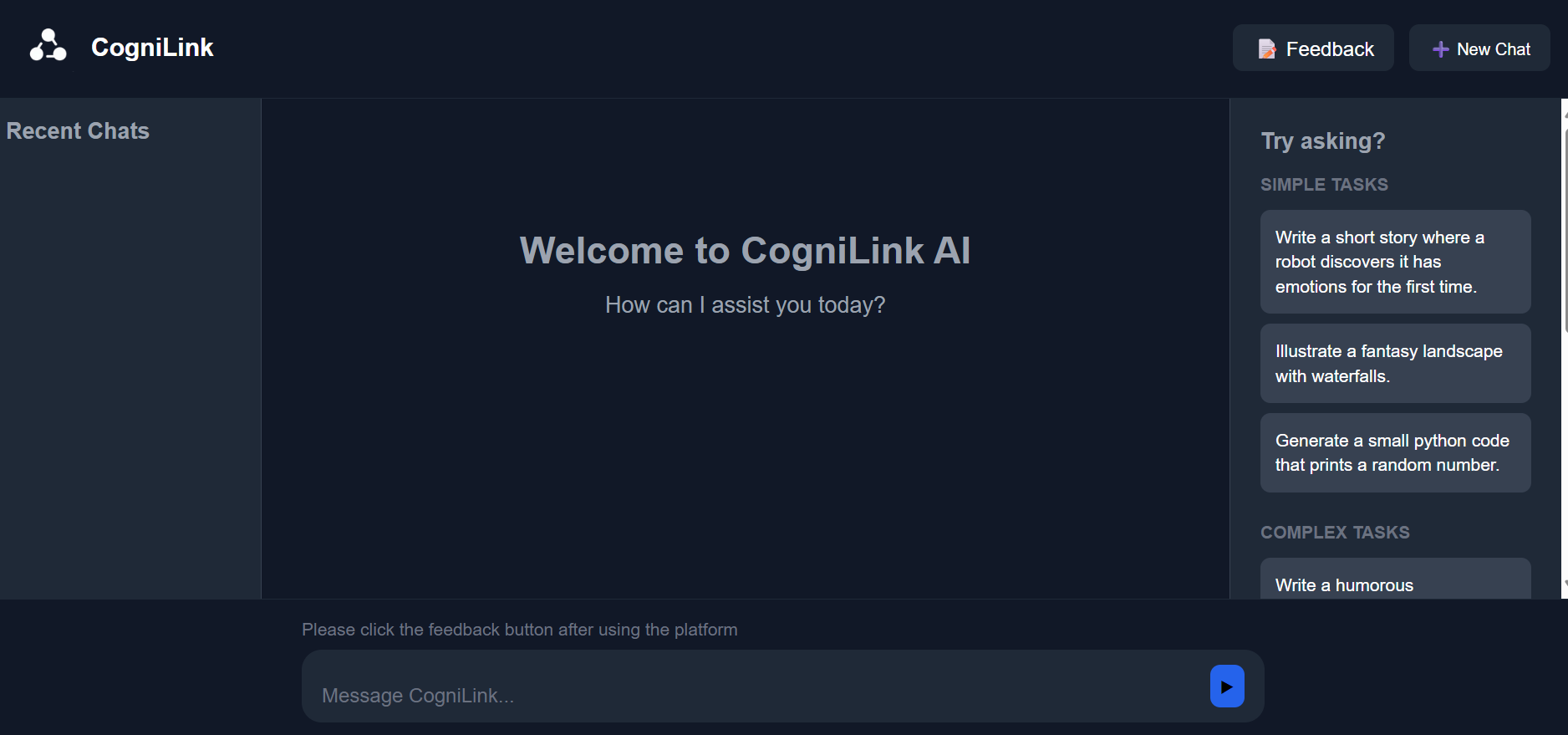 CogniLink AI screenshot 1