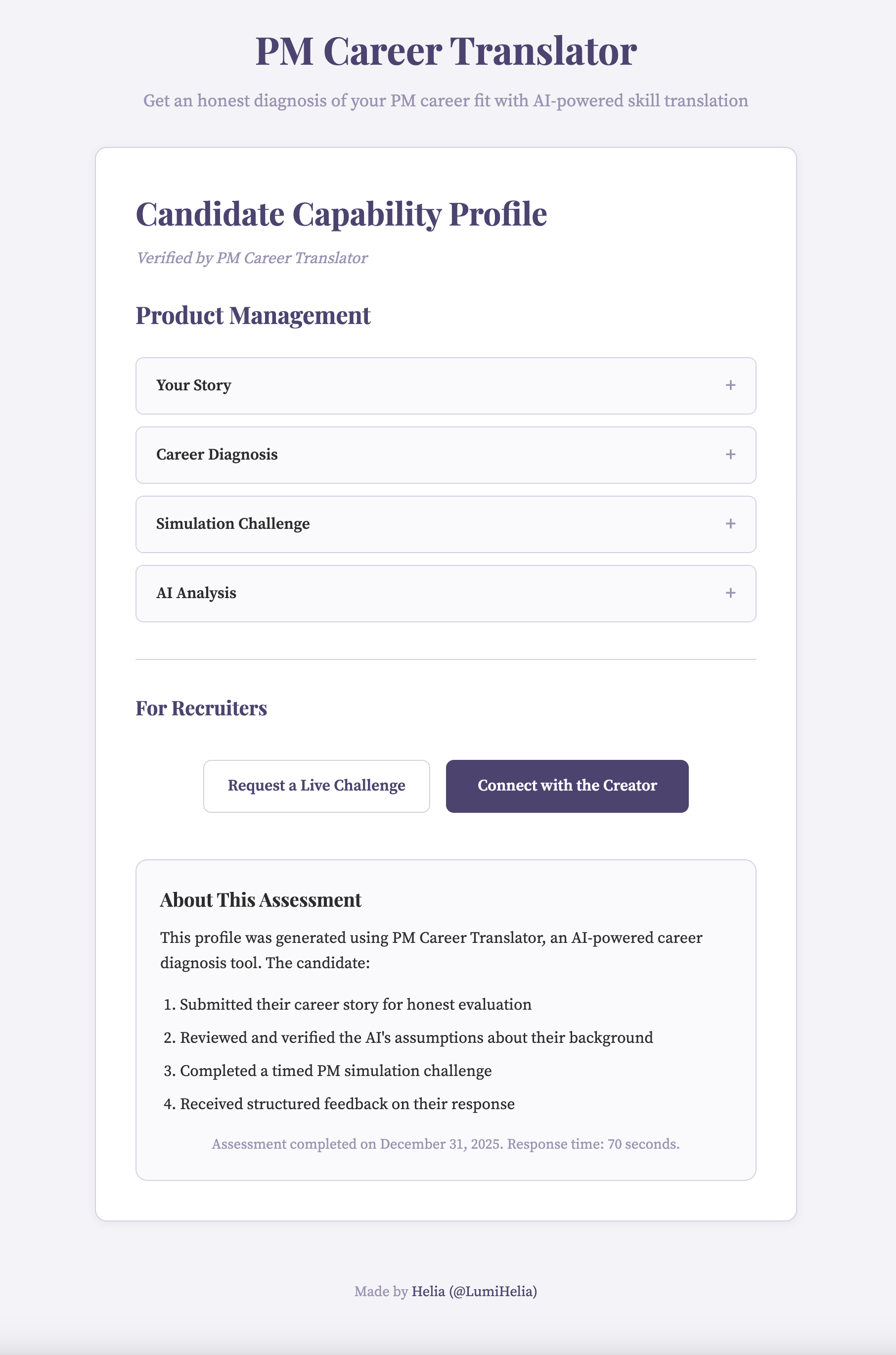 PM Career Translator screenshot 9