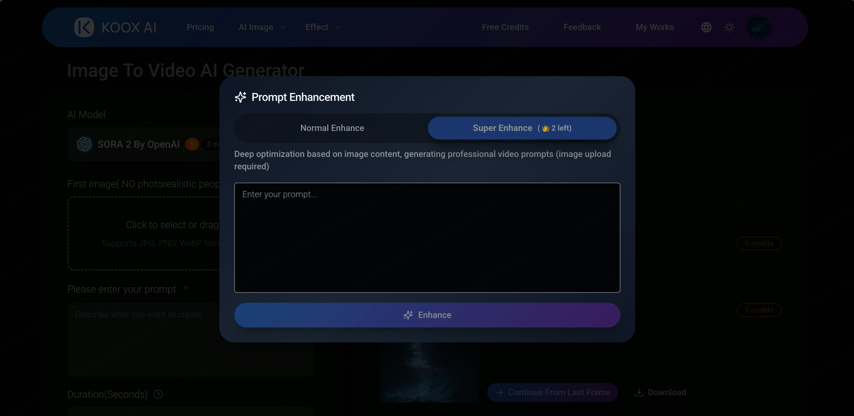 KOOX AI - One stop AI video generator screenshot 3