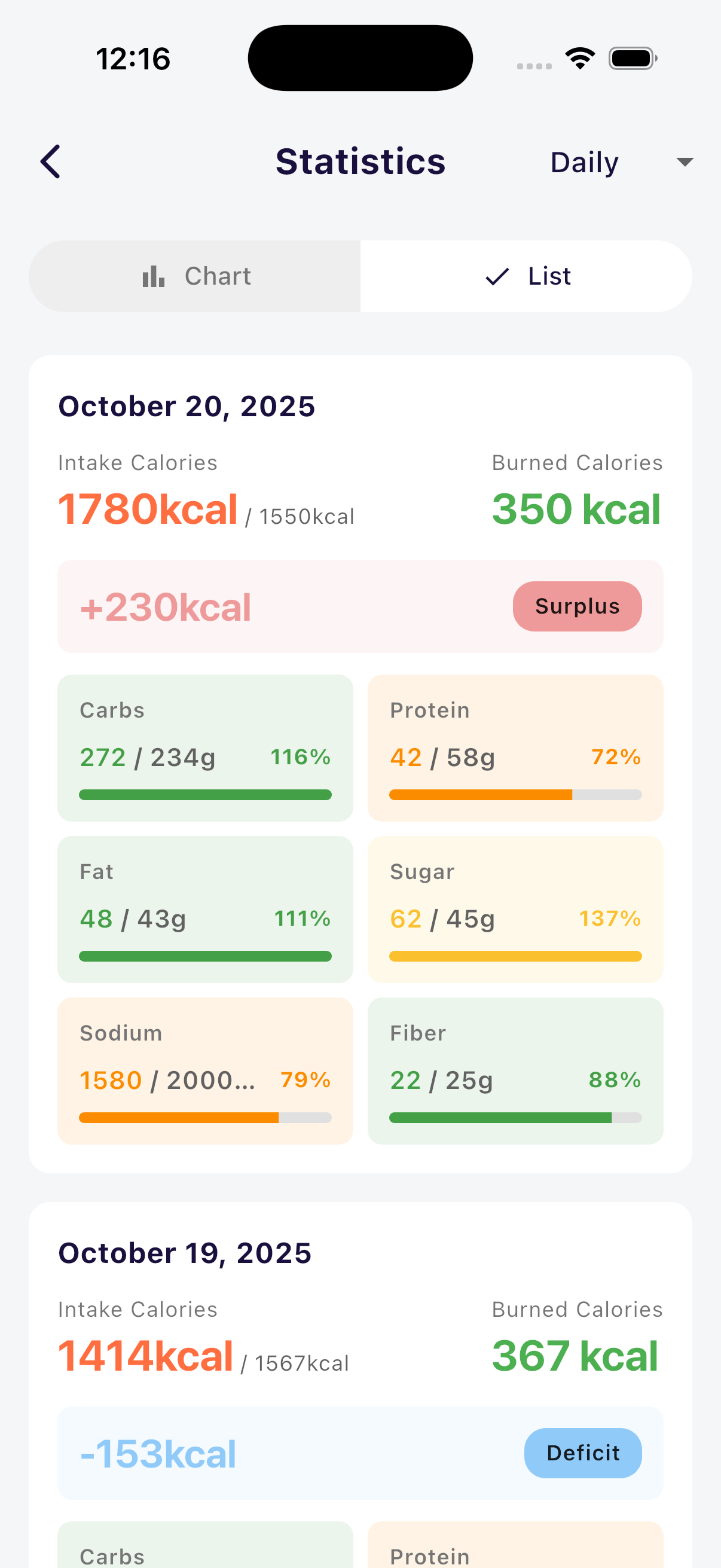FoodLog AI screenshot 6