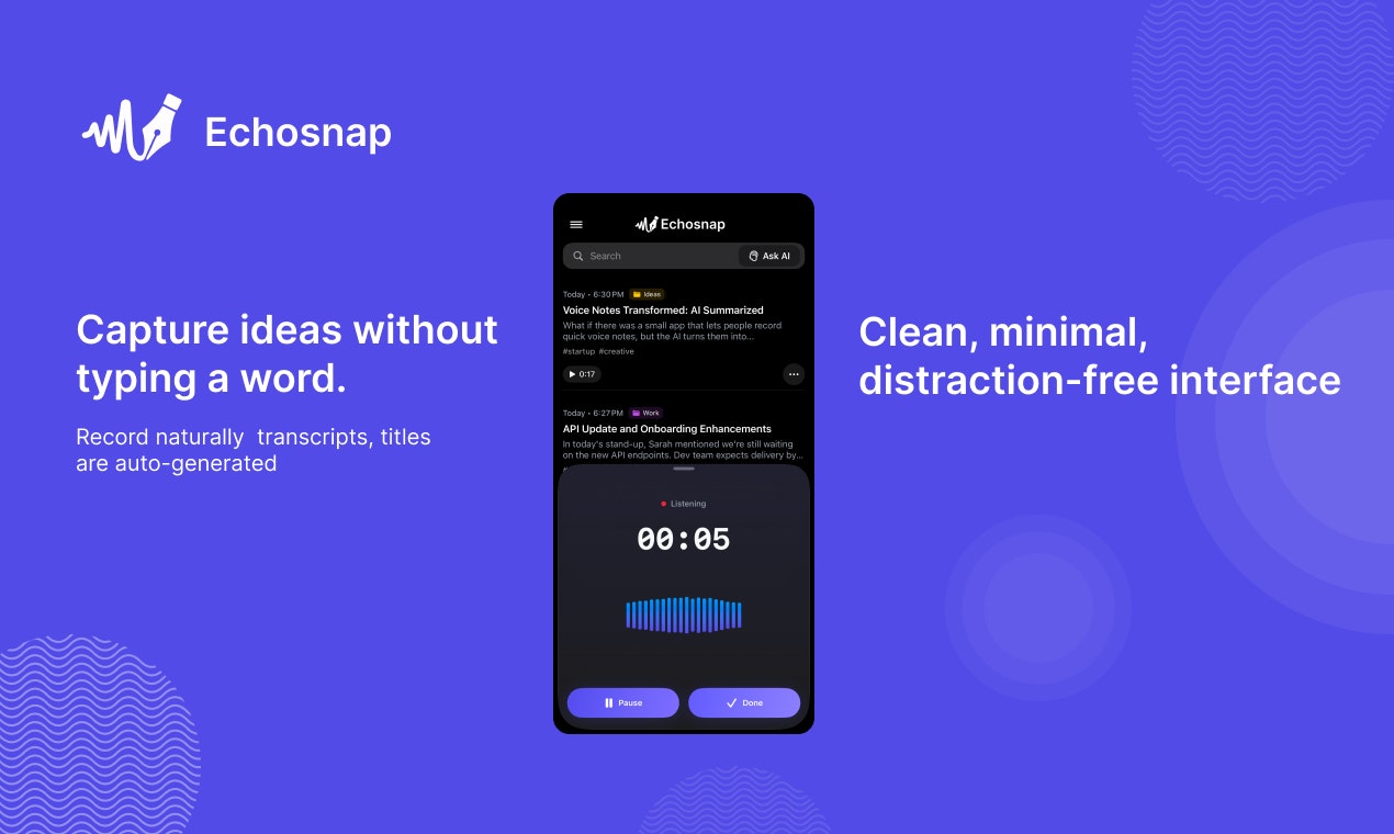 Echosnap Ai screenshot 2