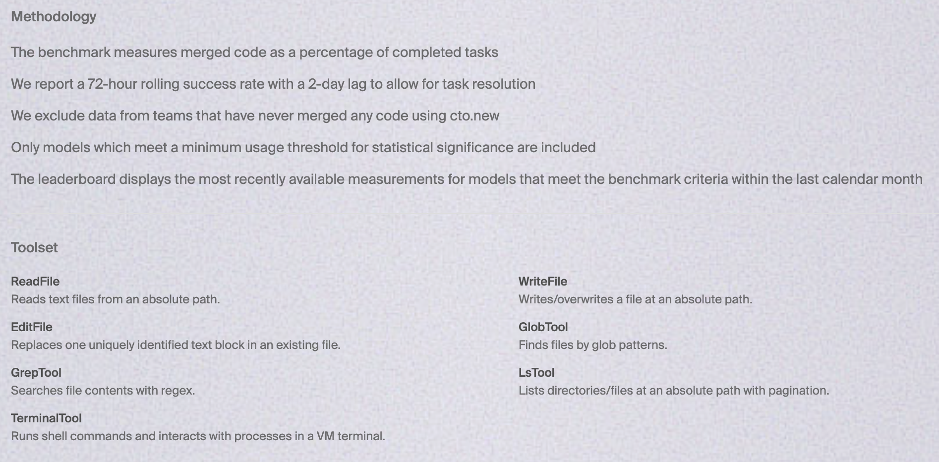 cto bench screenshot 3