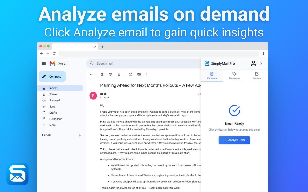 SimplyMail screenshot 4