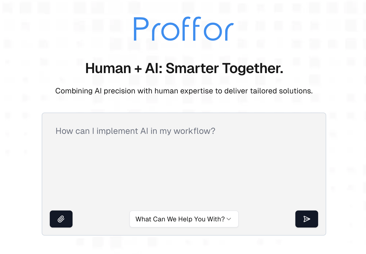 Proffor screenshot 1