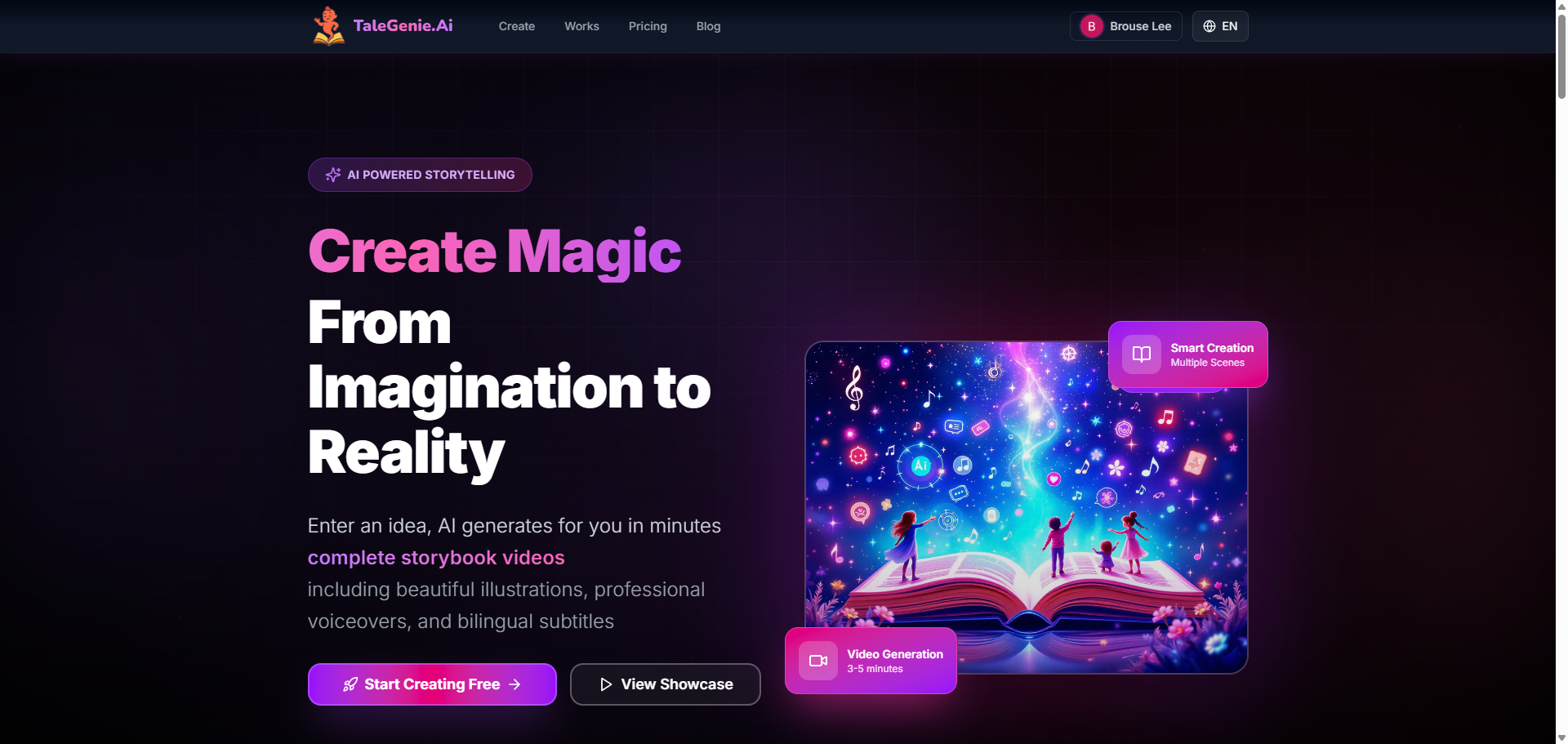 TaleGenie screenshot 1