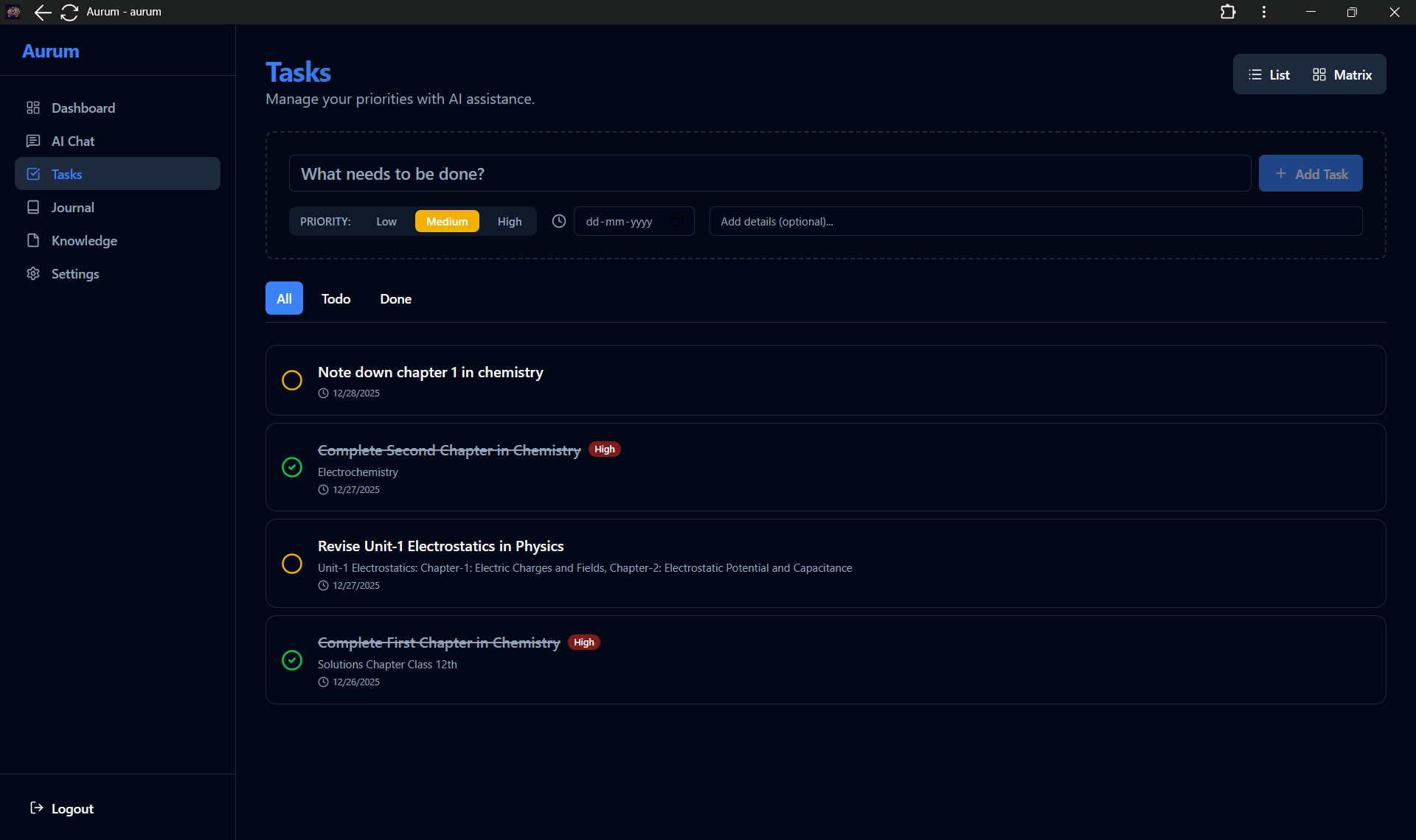 Aurum screenshot 5