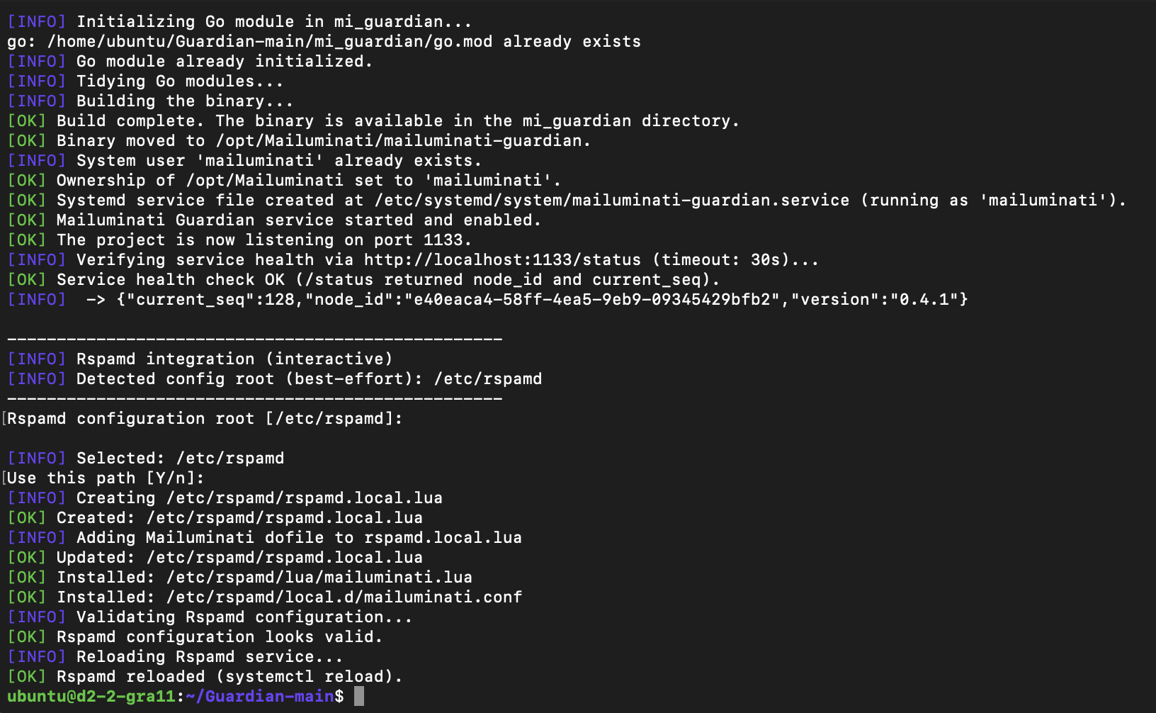 Mailuminati Guardian screenshot 3