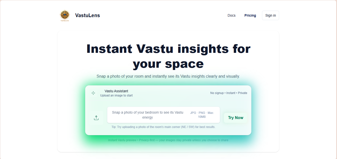 Vastu Assistant screenshot 1