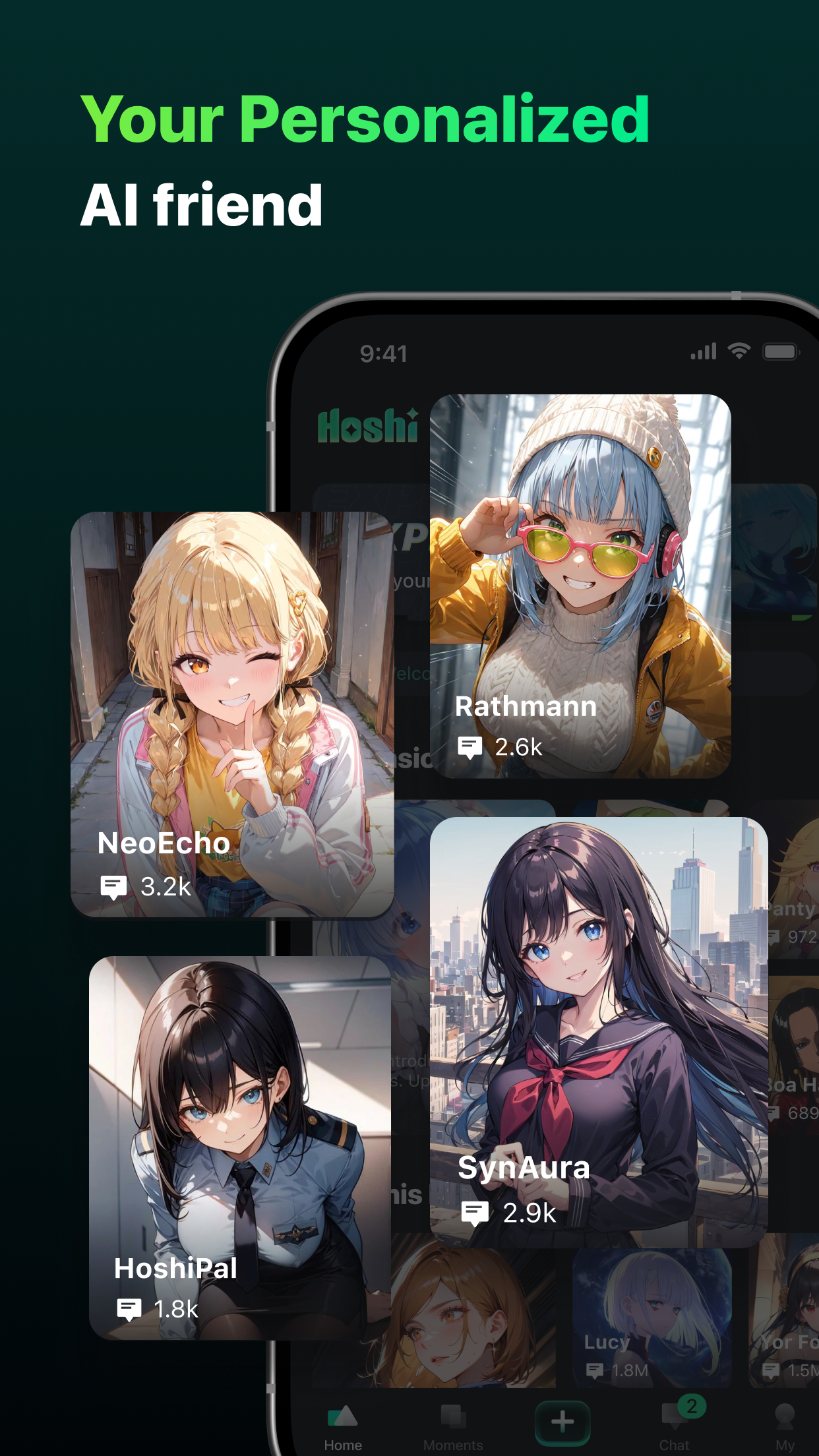 Hoshi-Bond with AI friends screenshot 4