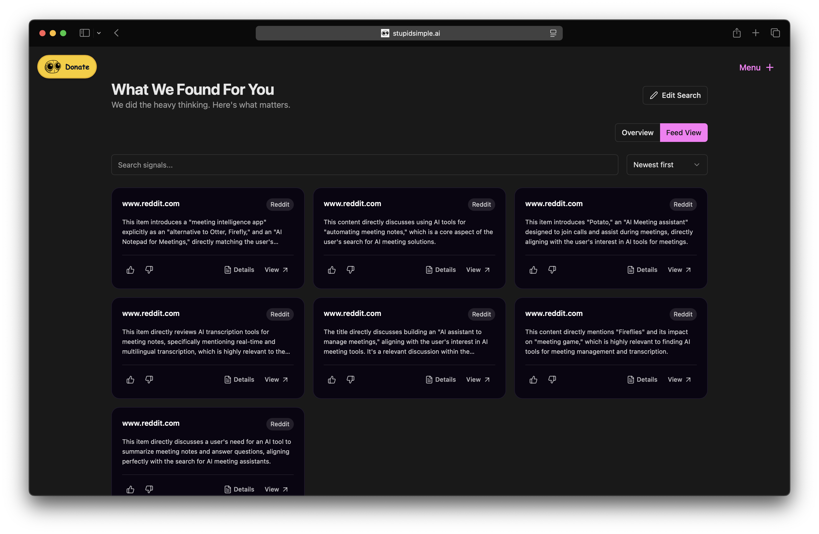 Stupid Simple AI Search screenshot 7