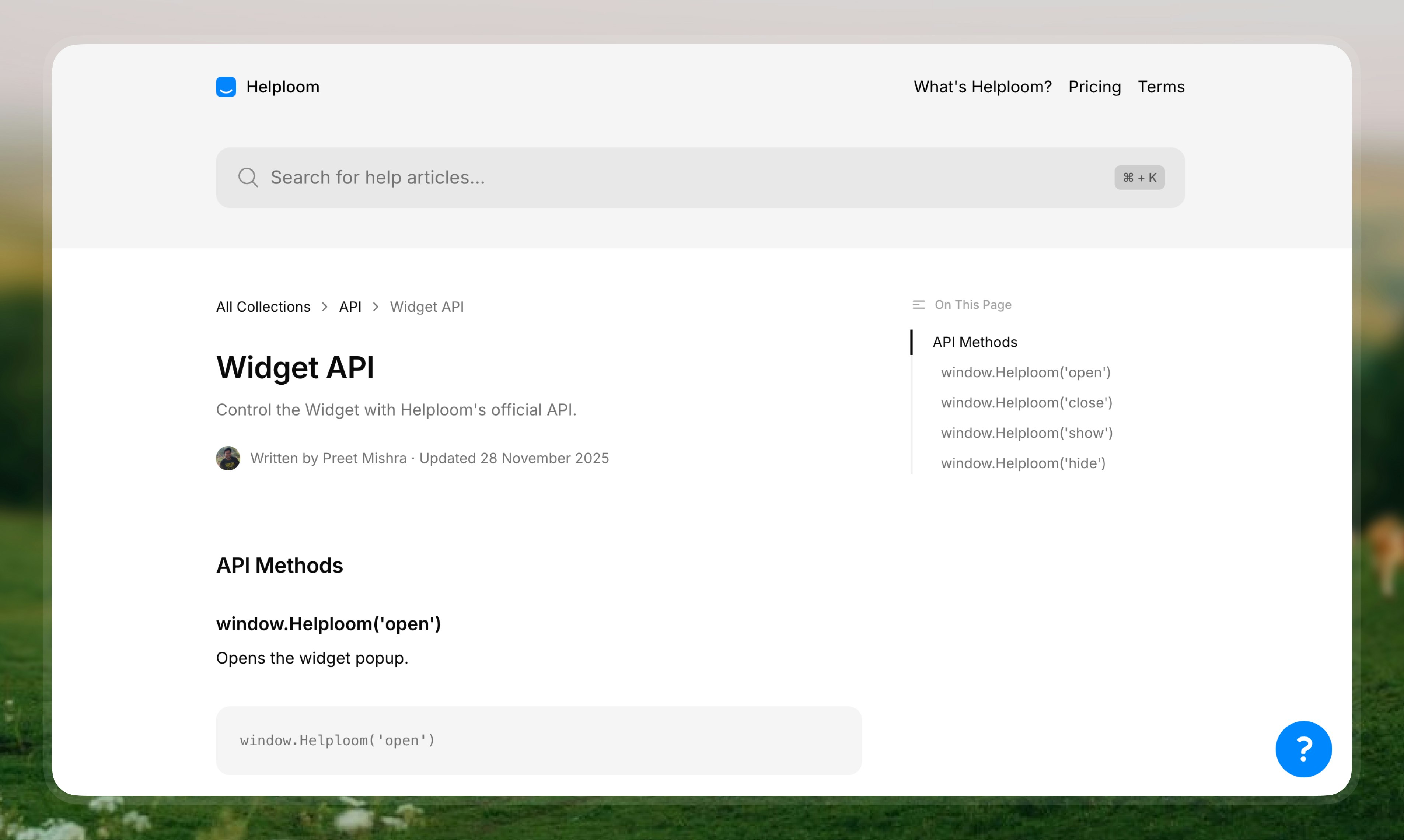 Helploom screenshot 4