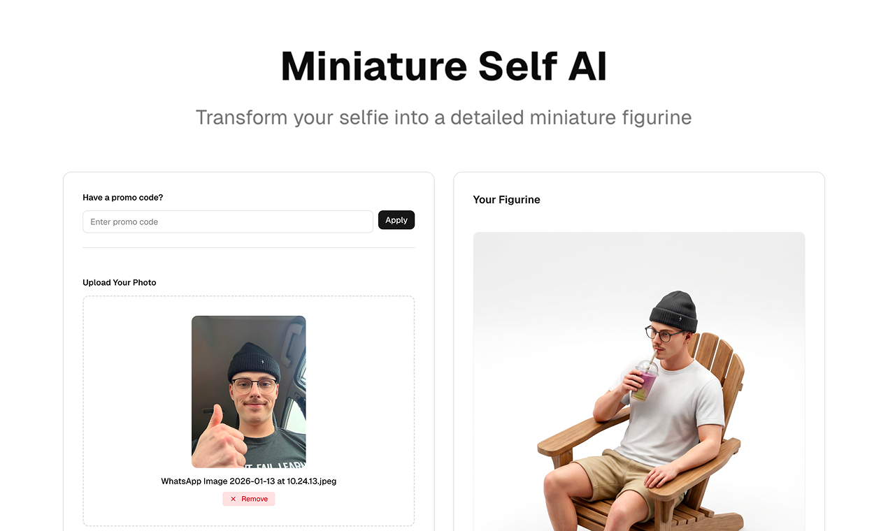MiniatureSelf screenshot 1